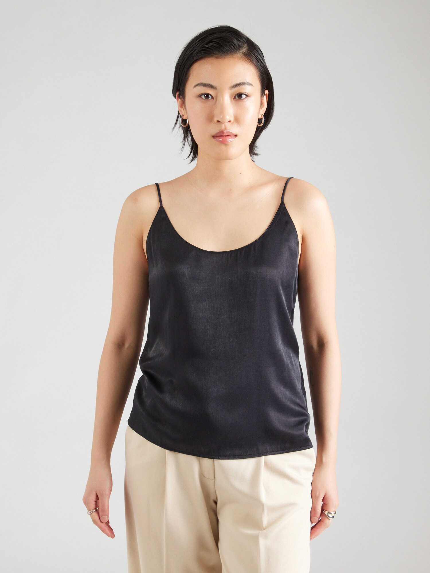 SCOTCH & SODA Top 'CORE'  fekete termék 2. képe