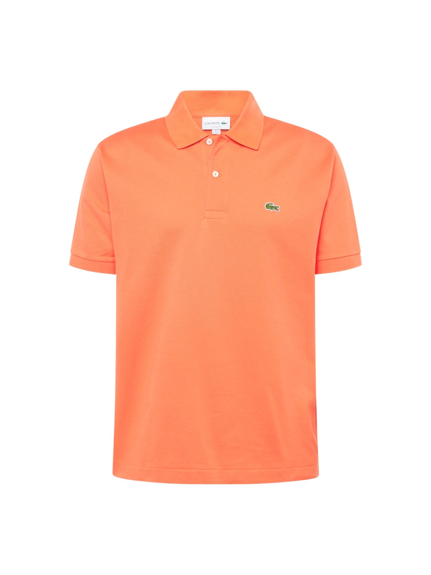 Lacoste LACOSTE Poloshirt grün / orangerot / weiß