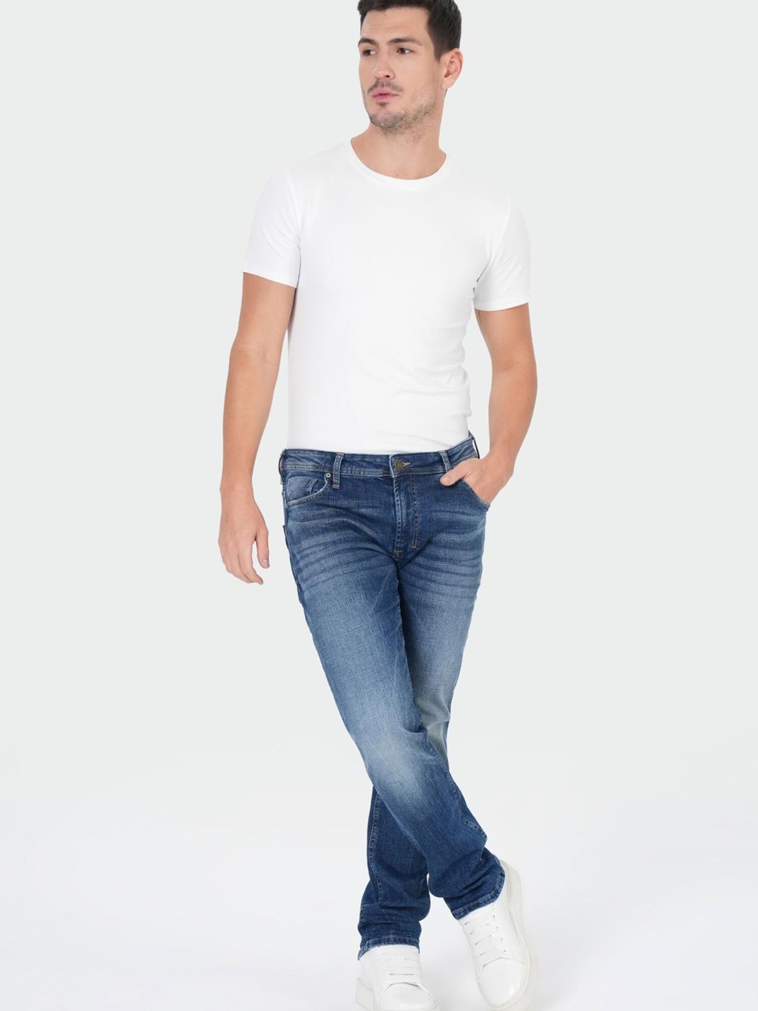 M.O.D MIRACLE OF DENIM Traperice plava