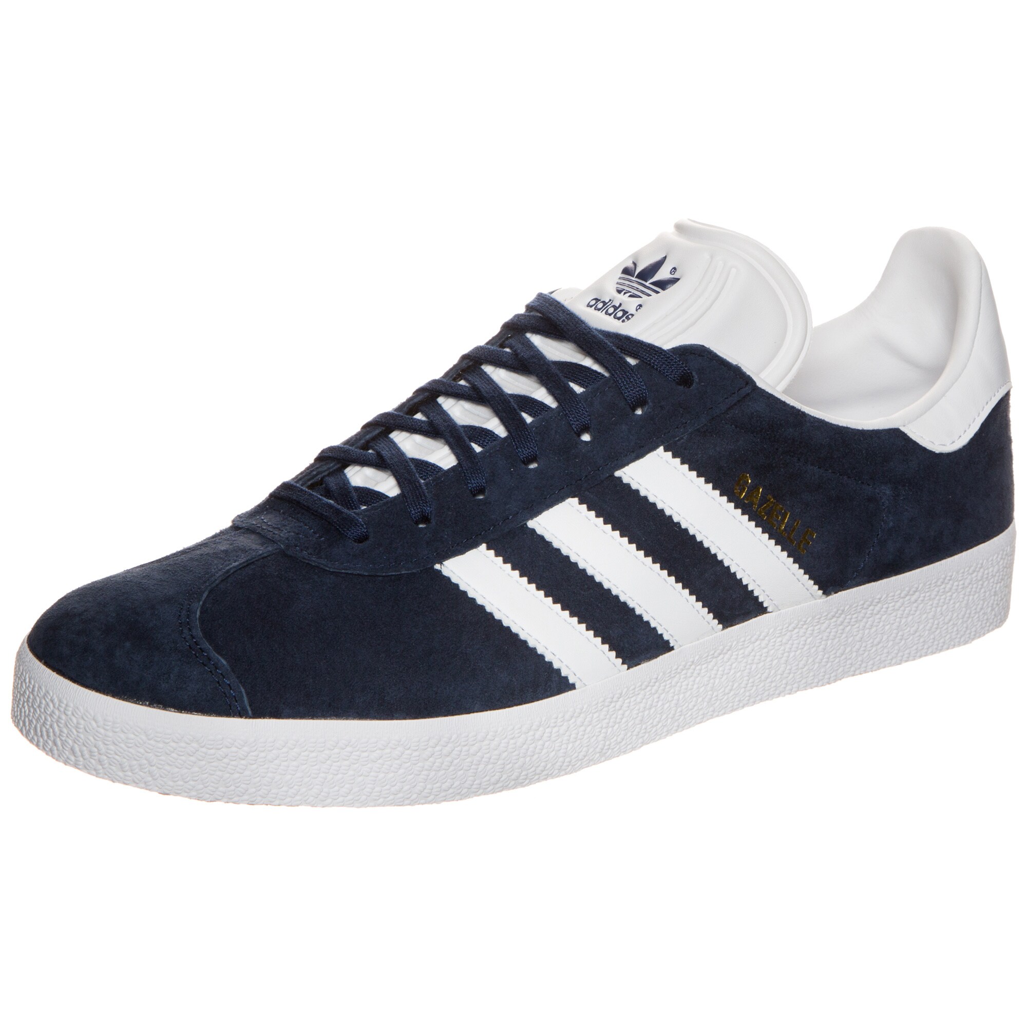 ADIDAS ORIGINALS Nízke tenisky 'Gazelle'  námornícka modrá / zlatá / biela
