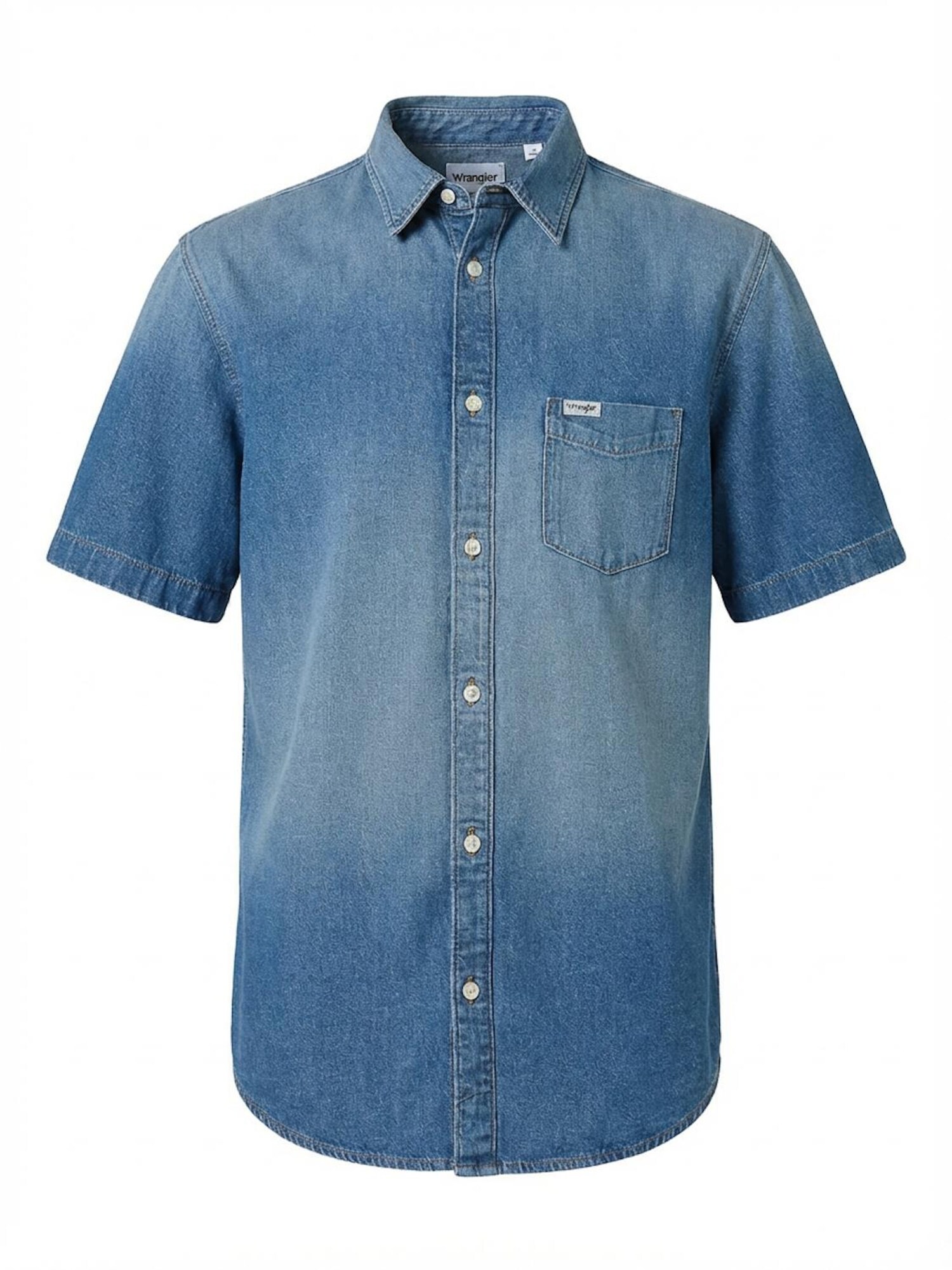 WRANGLER Camiseta '1 PKT SHIRT'  azul