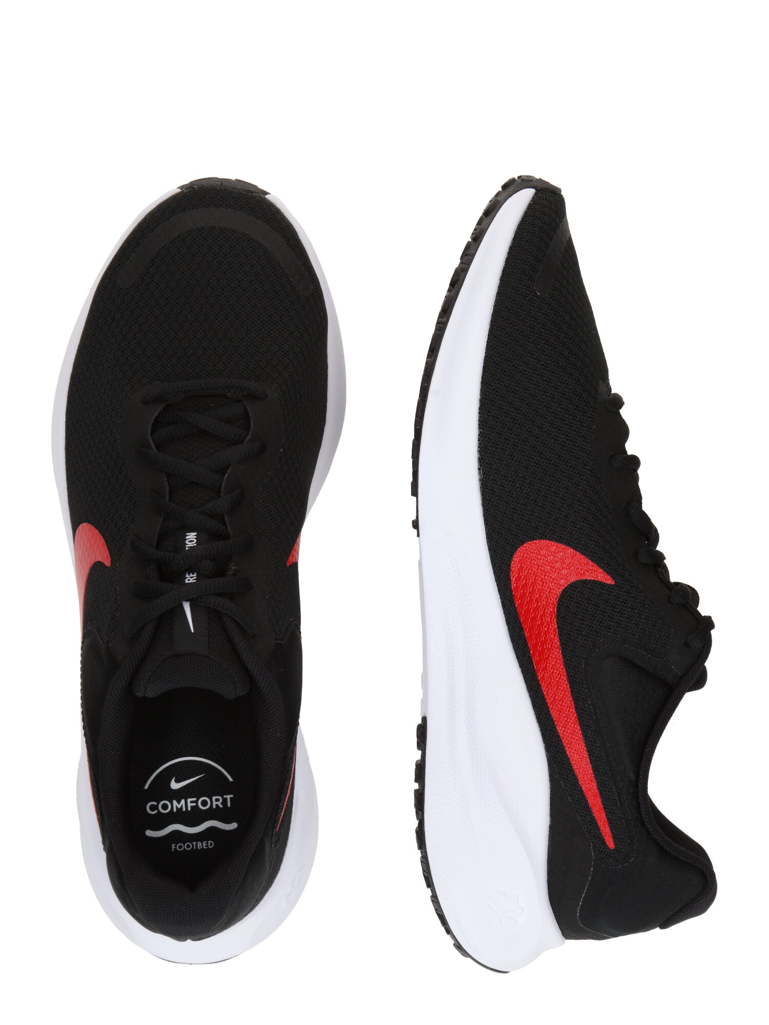 NIKE Futócipők 'Revolution 7'  rikító piros / fekete termék 2. képe