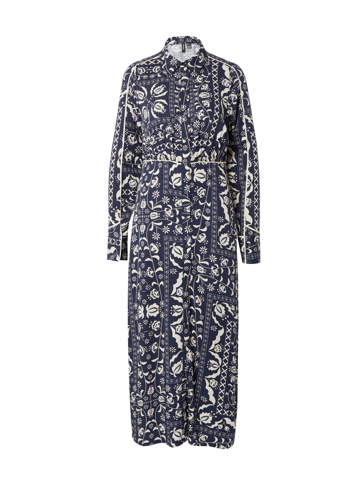 VERO MODA Rochie Gidde Aya  bej / bleumarin