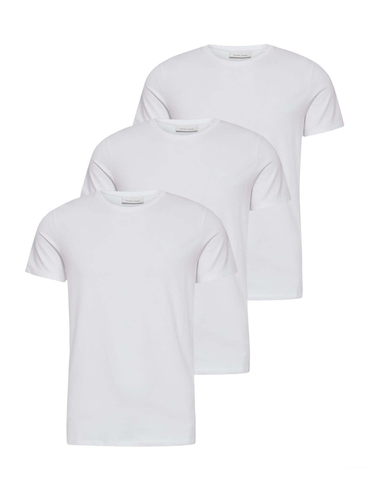 Casual Friday Camiseta ' CFDavide '  blanco