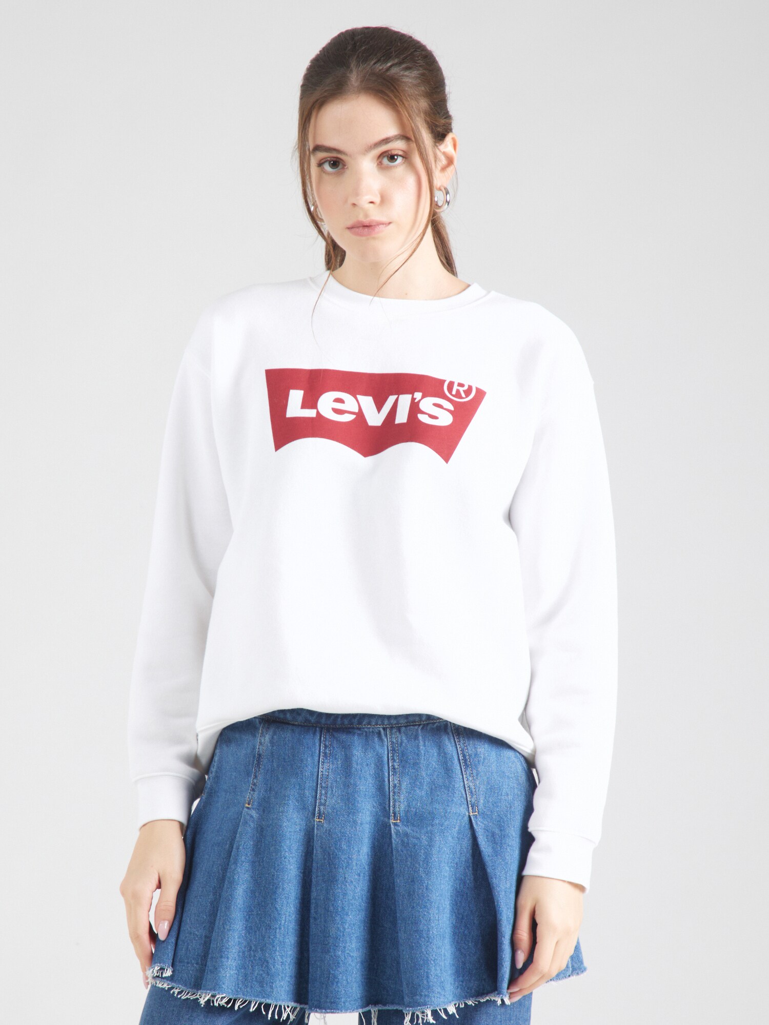 LEVI'S ® Tréning póló 'Annessa'  piros / fehér termék 2. képe