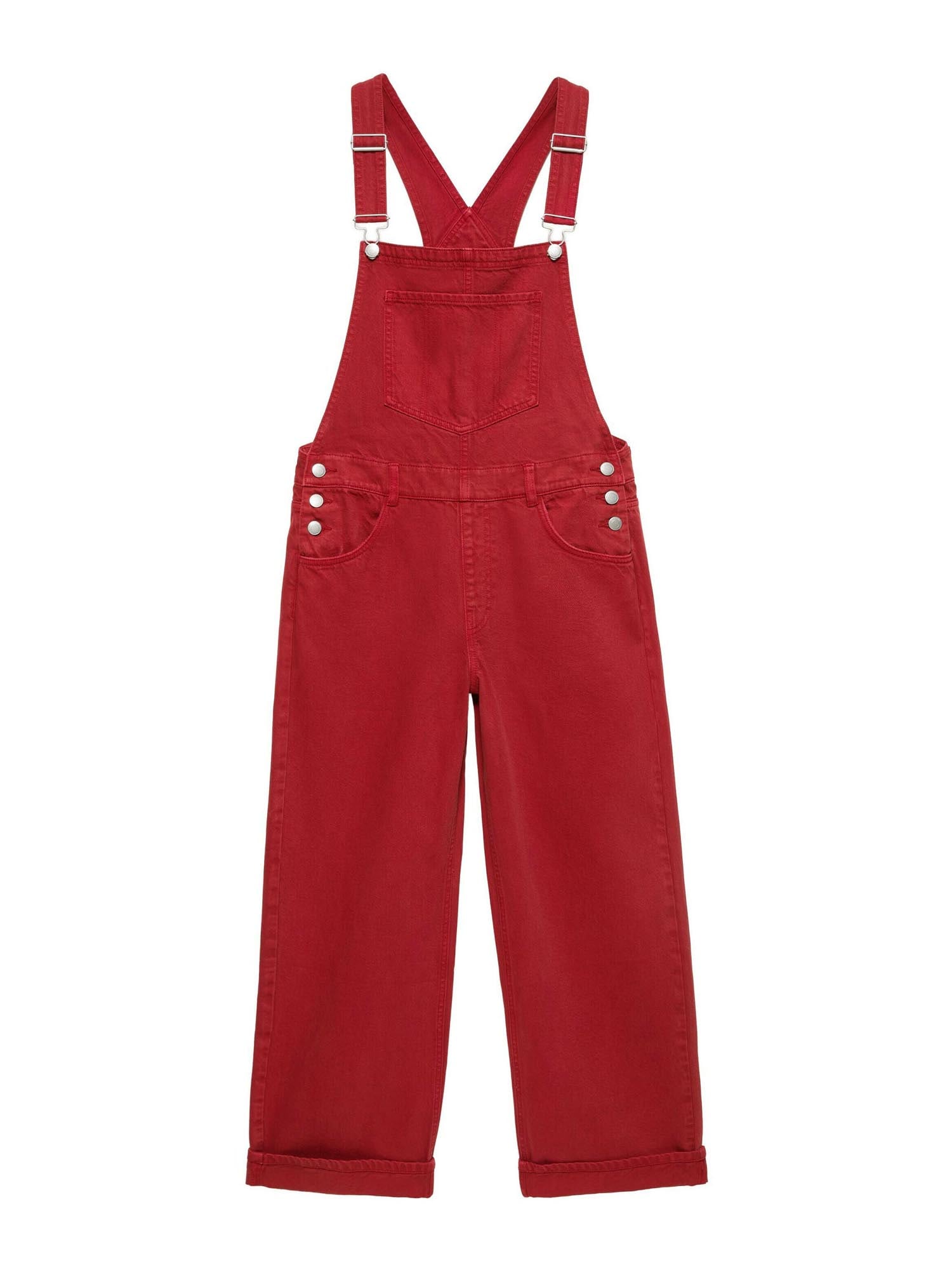 Pull&Bear Salopetă roși aprins