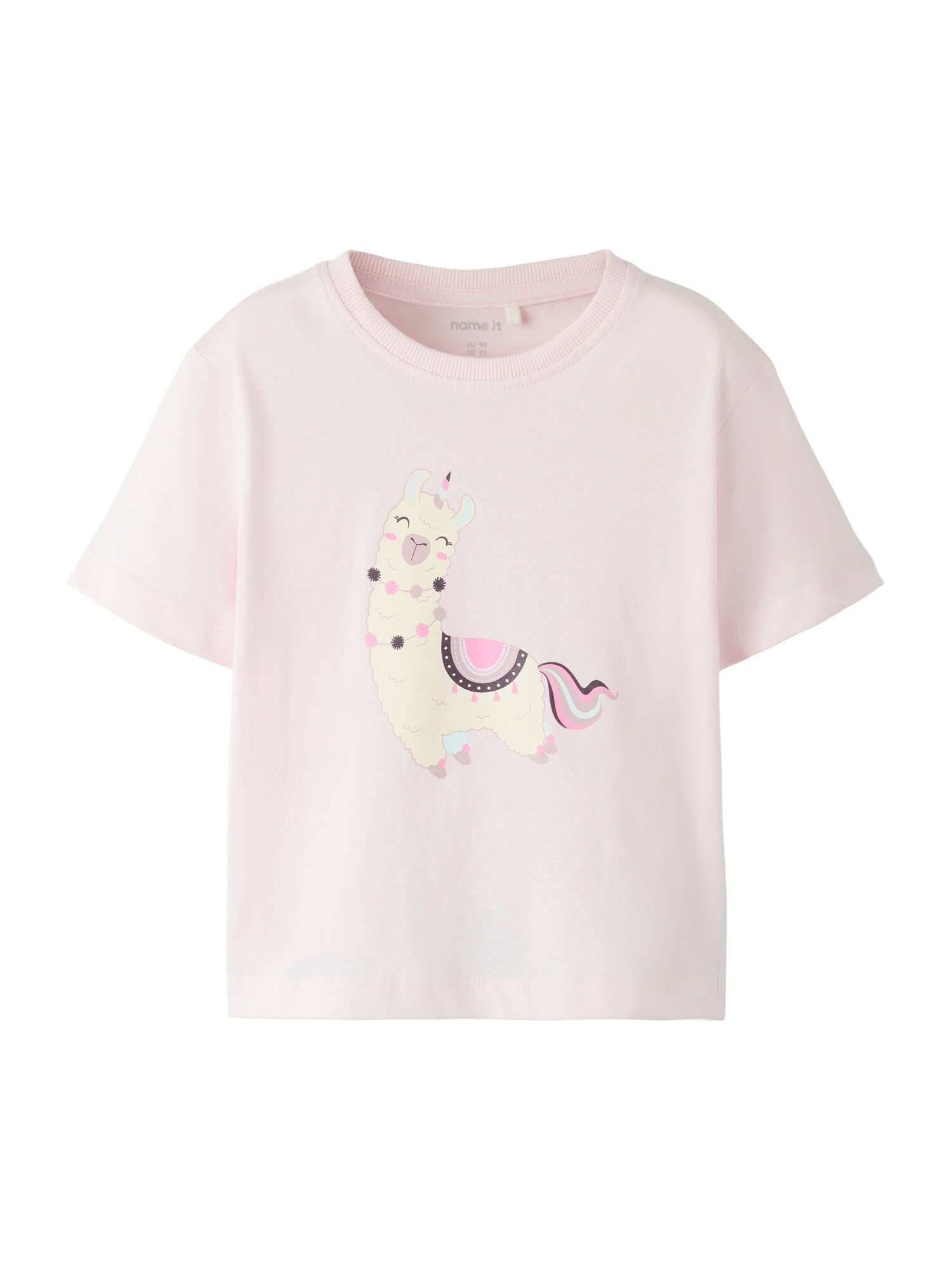 NAME IT Tricou  galben / roz / roz
