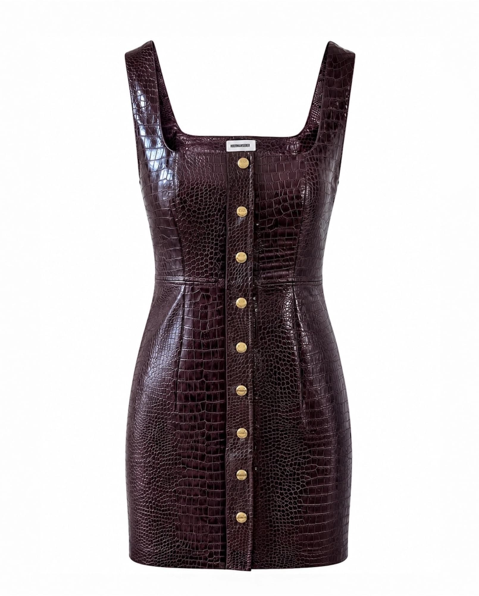 Hoermanseder Rochie roșu burgundy