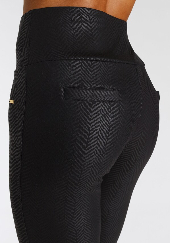 LASCANA, Leggings, fekete, 5 kép a 6 közül