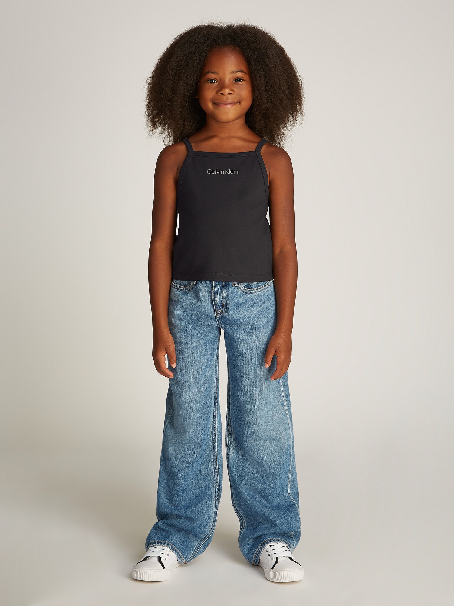 Calvin Klein Jeans Top  fekete / ezüst termék 2. képe