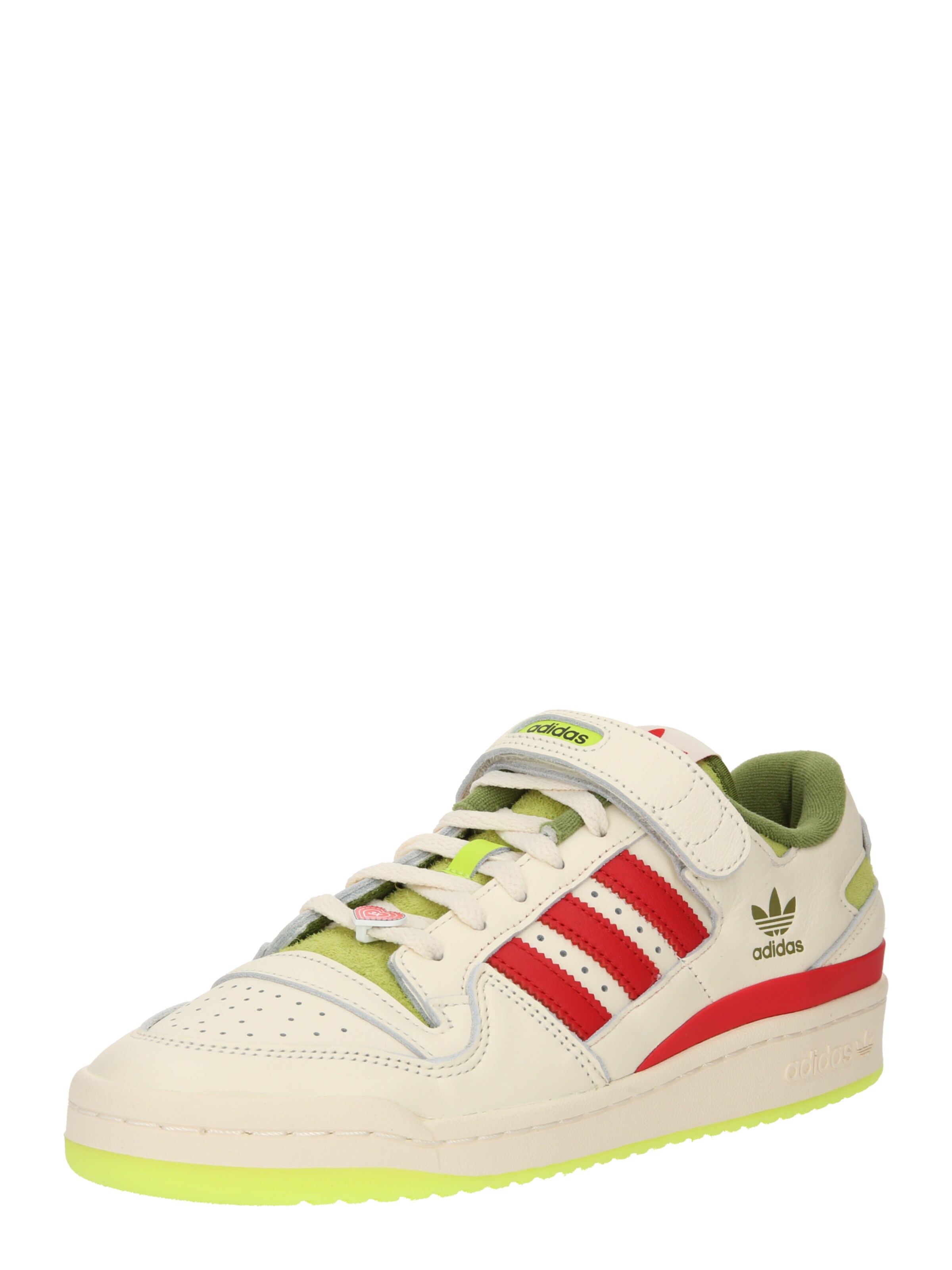 ADIDAS ORIGINALS Niske tenisice 'Forum The Grinch'  zelena / crvena / crna / vuneno bijela