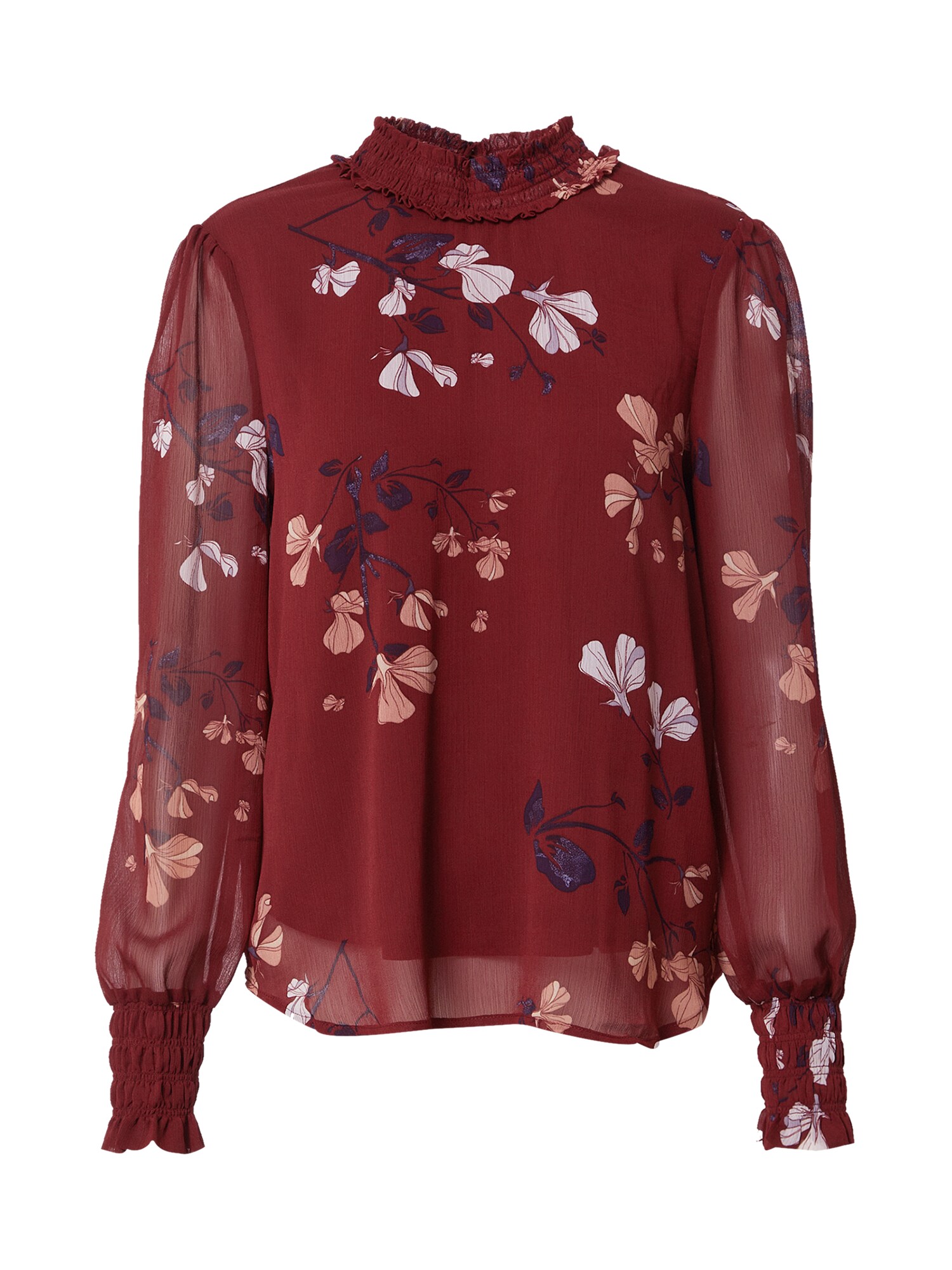 VERO MODA Palaidinė 'Milla'  raudona / balta