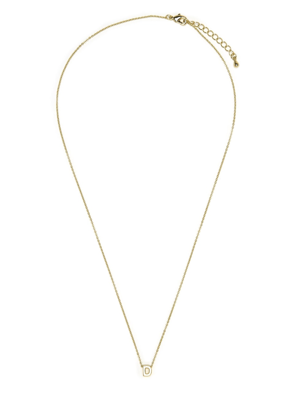 Halsband 'Alphabet D'