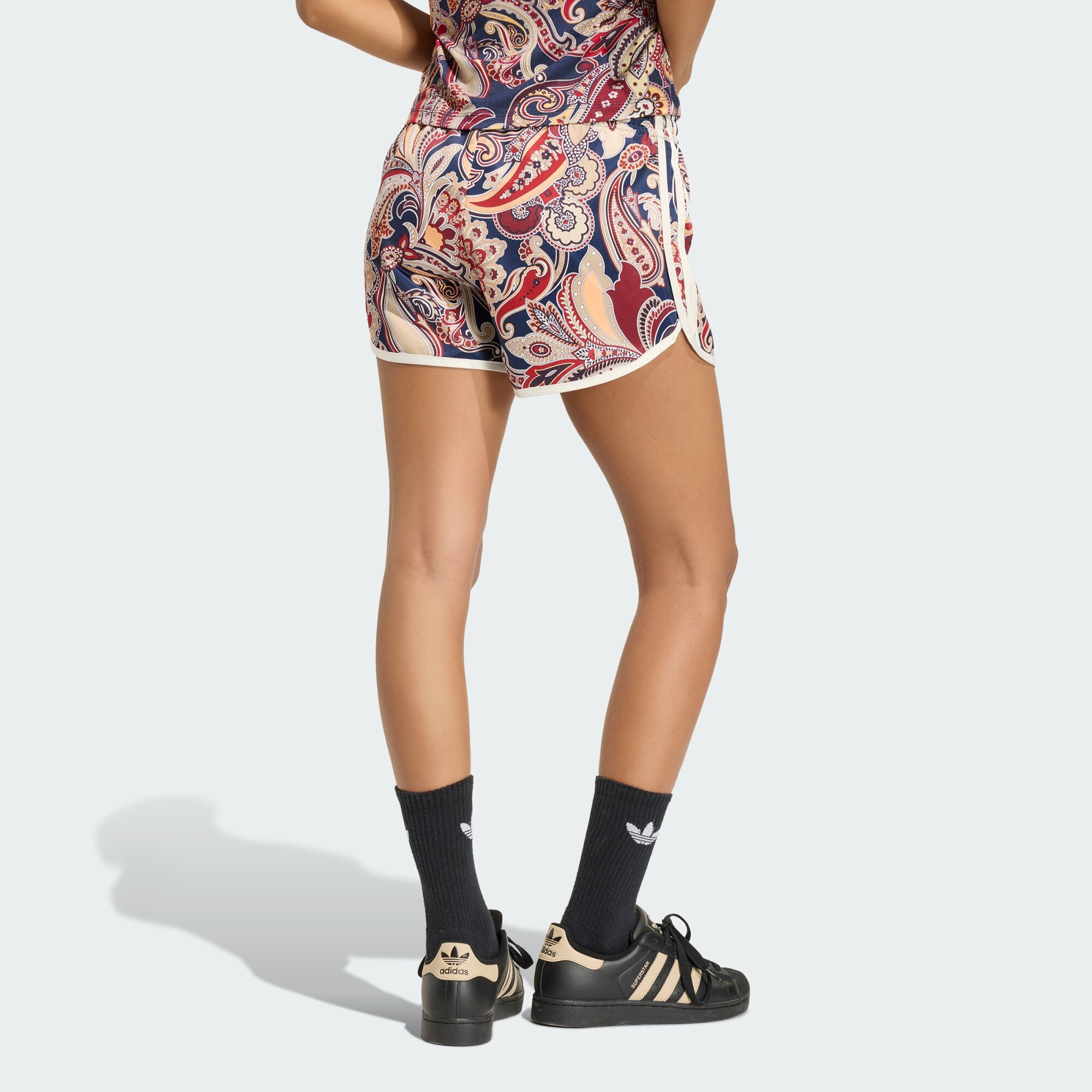 ADIDAS ORIGINALS Pantalón 'Adidas × Liberty London' beige / navy / rojo / blanco – imagen 3