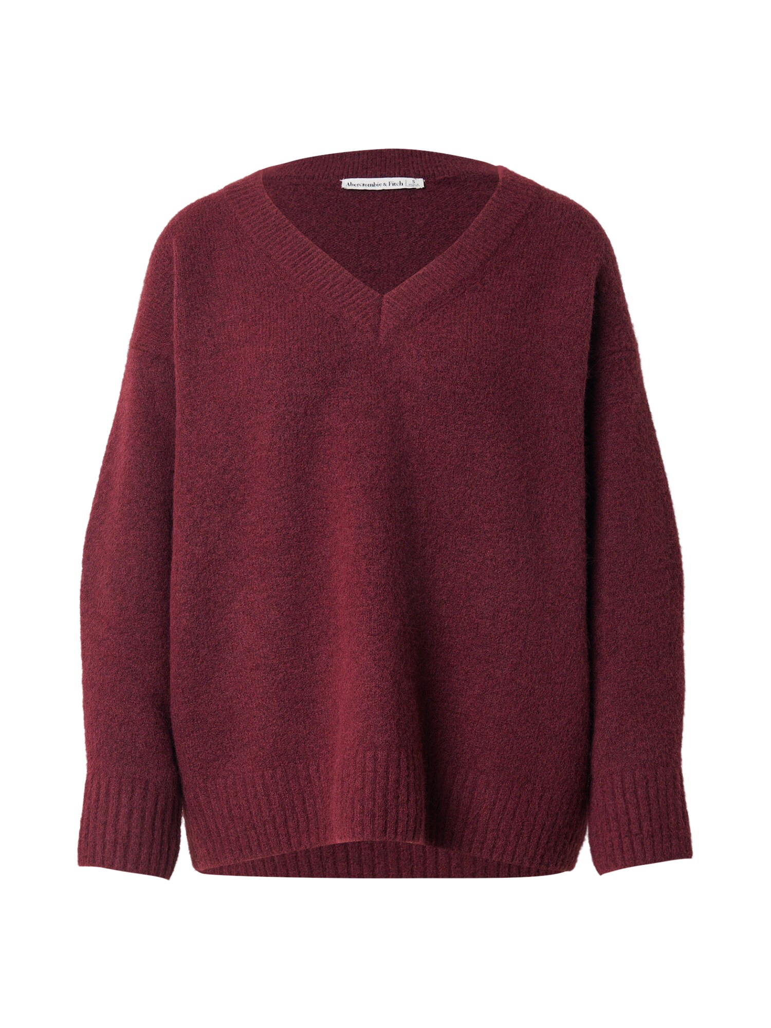 Abercrombie & Fitch Pulover  roșu burgundy
