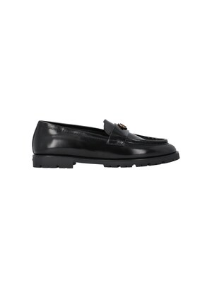 PINKO Mocasines 'PINKO NORA 07 MOCASSINO CALF LEATHER Scarpe'  negro