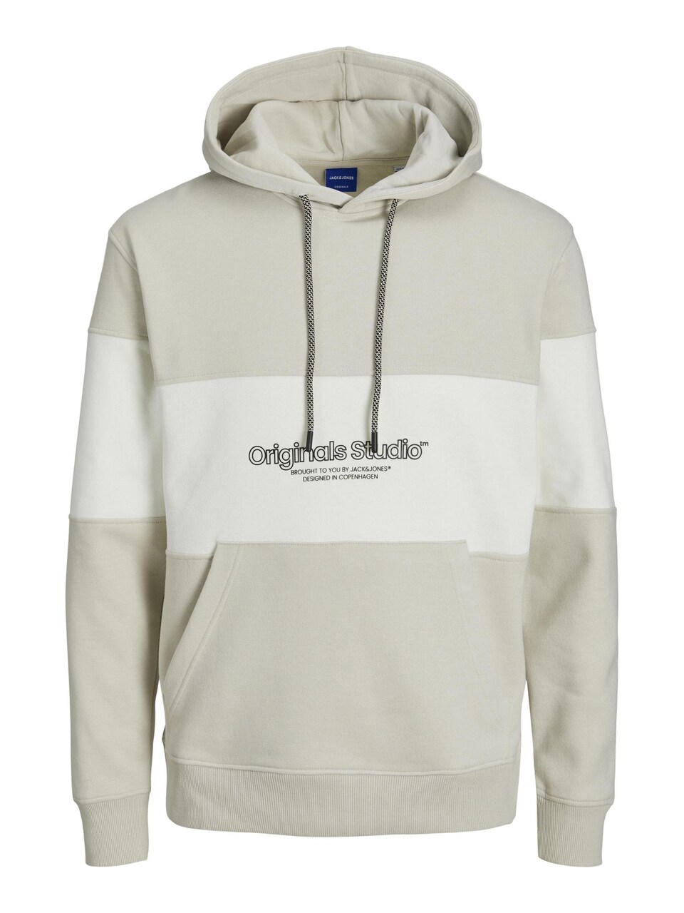 Sweatshirt 'JORLakewood' beige / kitt
