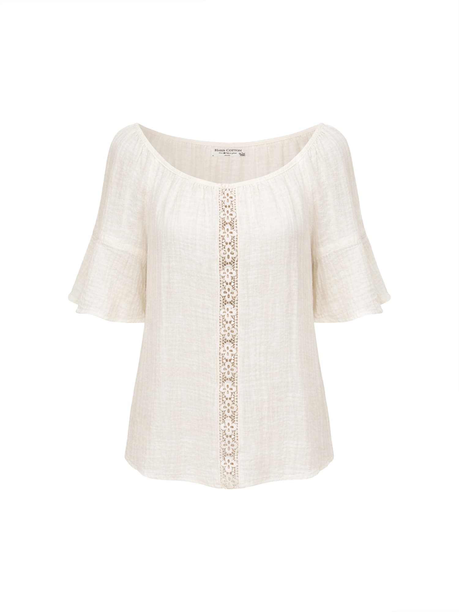 Haris Cotton Blusa 'Haris'  ecru