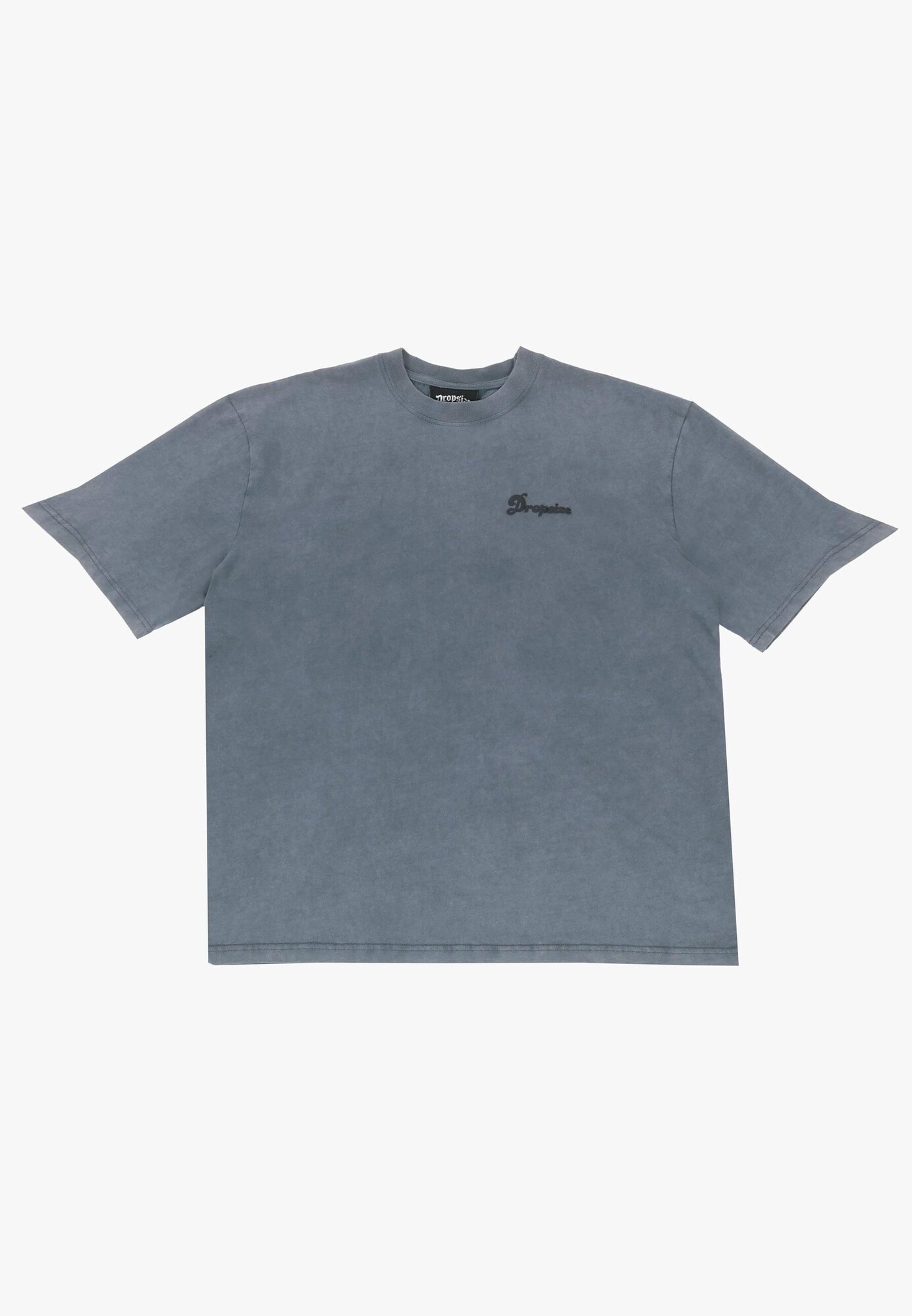 Dropsize Tricou Mindset  gri / negru