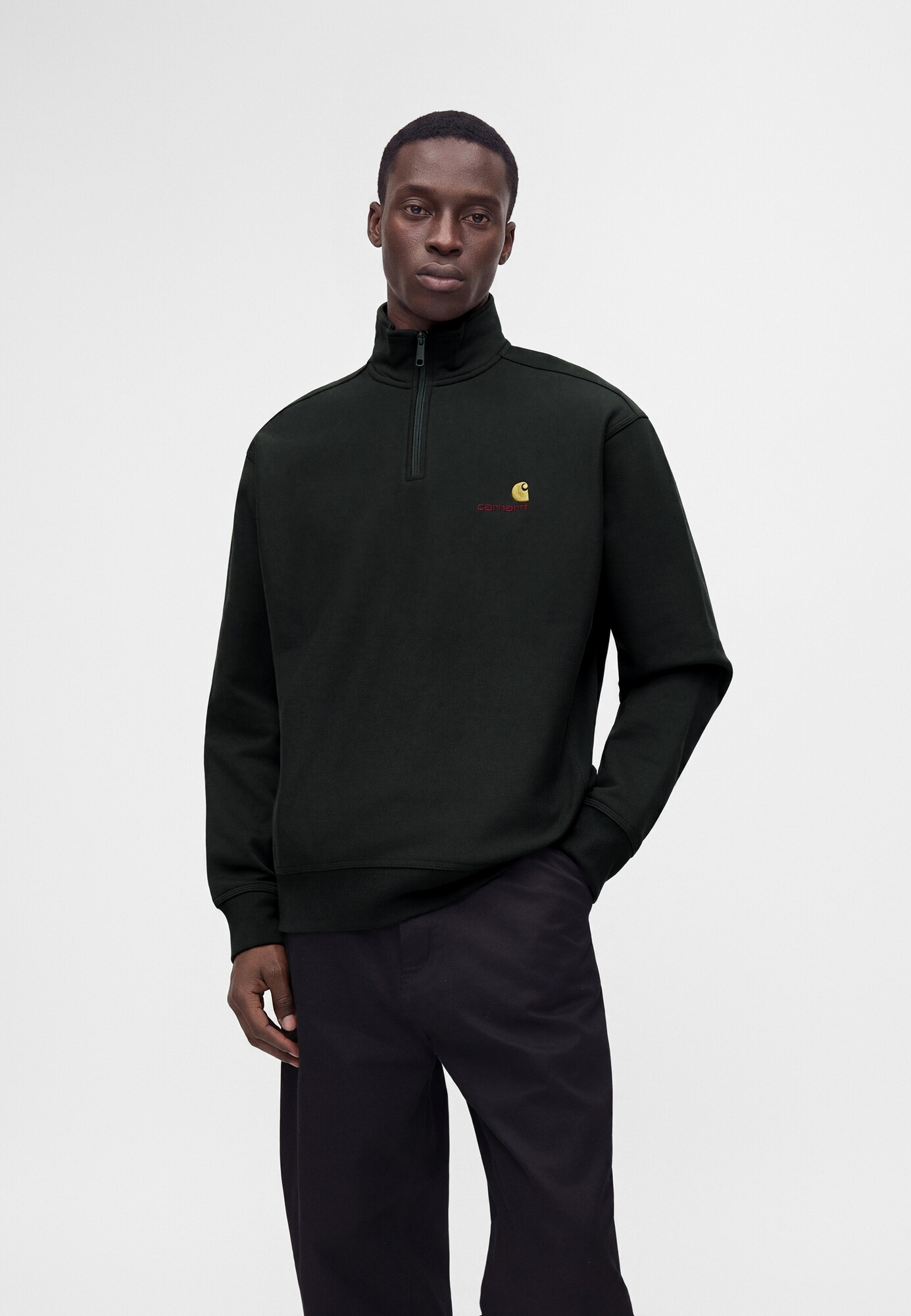 Carhartt WIP Sudadera 'American Script' negro – imagen 7