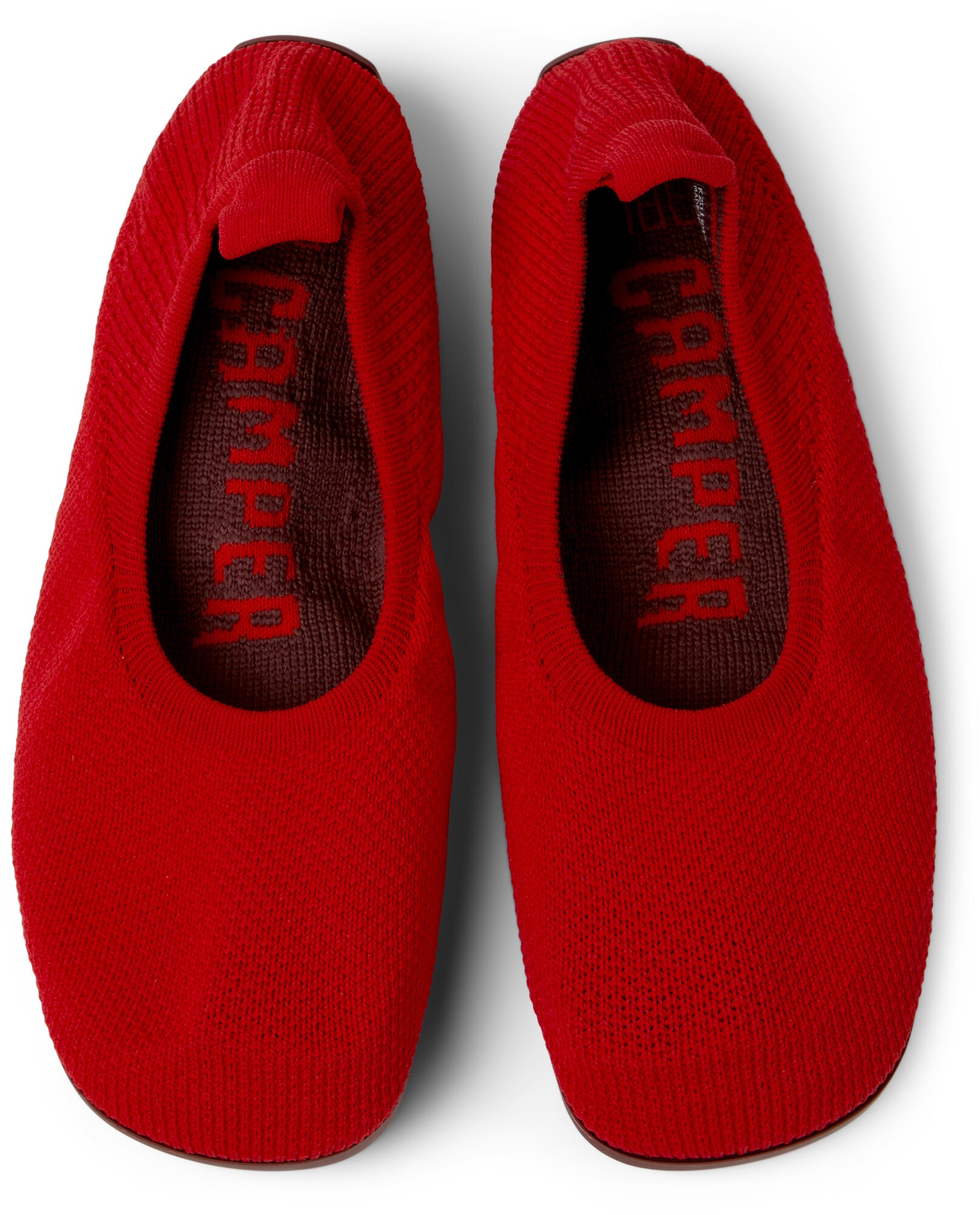 CAMPER Bailarina 'Right Niko' rojo – imagen 3