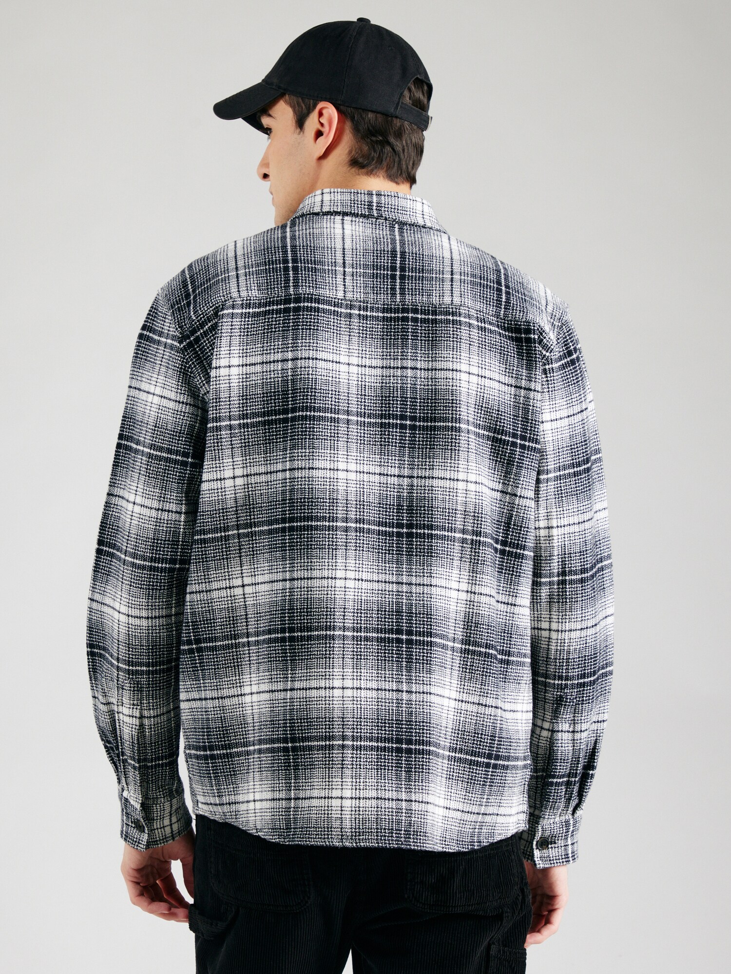 TOPMAN Košeľa čierna / biela (obrázok 3)