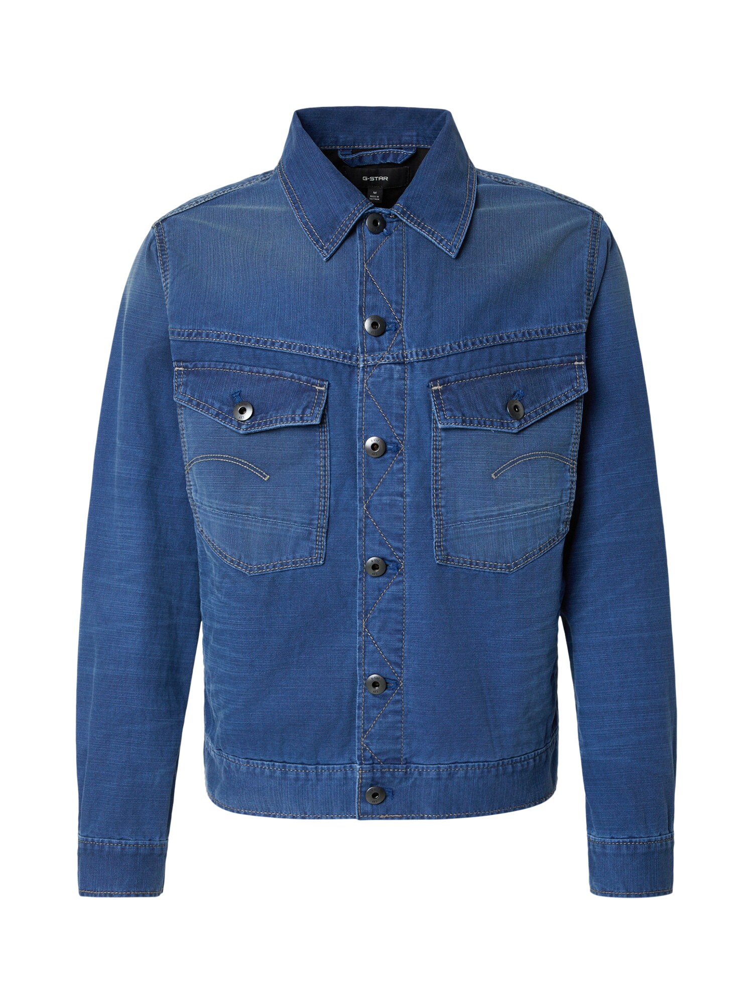 G-STAR Prechodná bunda 'Dakota'  modrá denim