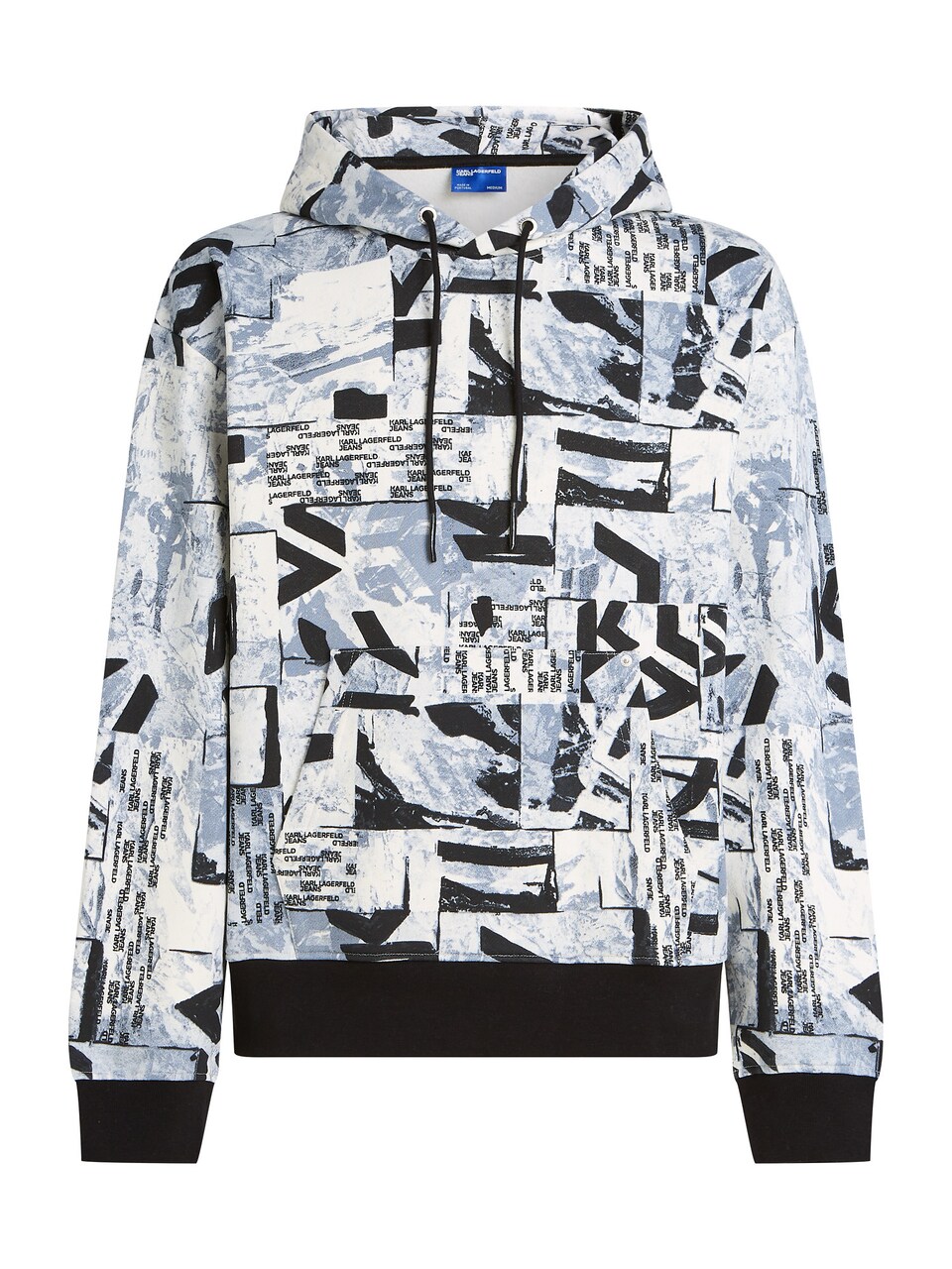 Sweatshirt duvblå / svart