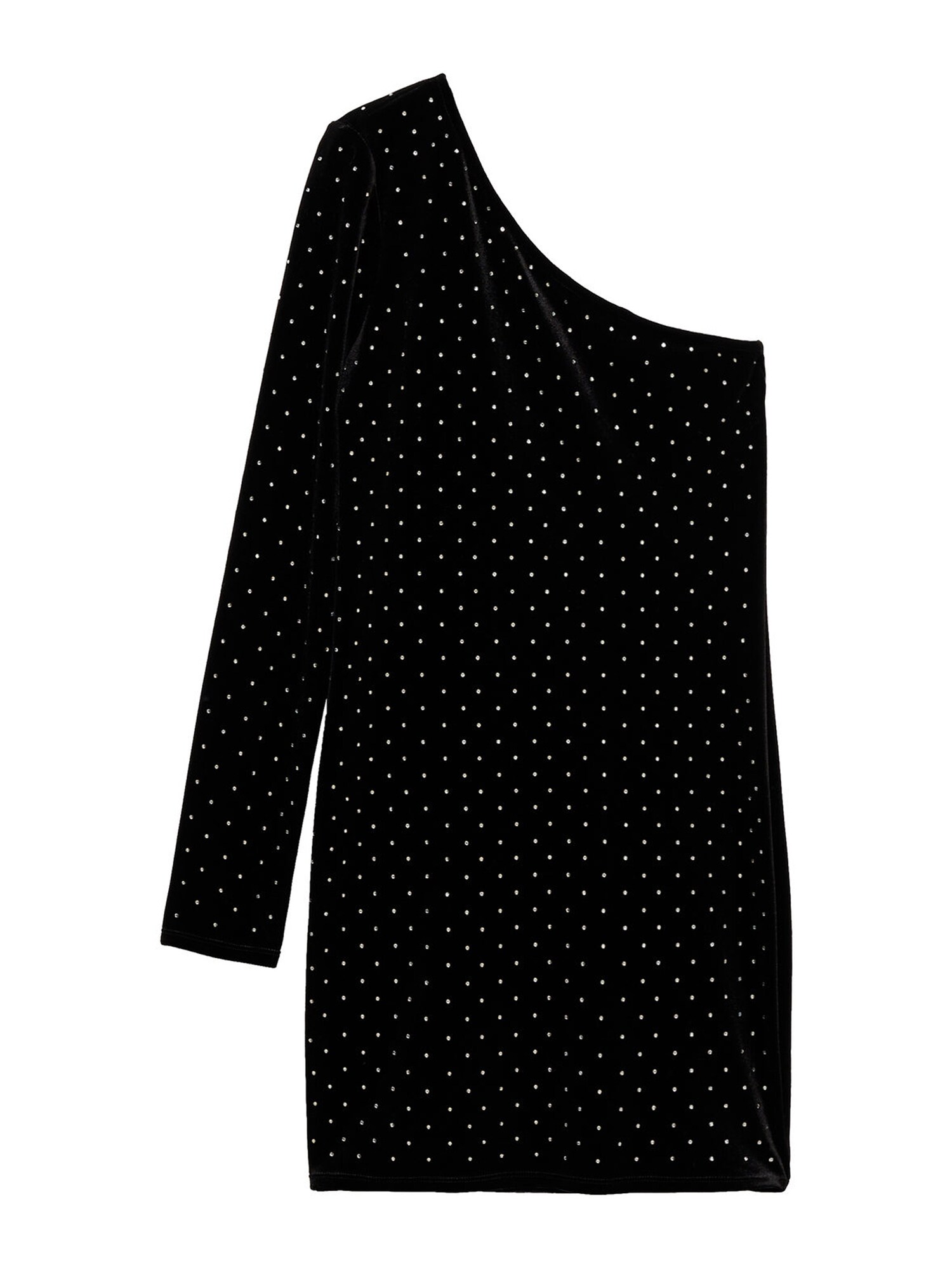 MANGO Rochie XTACHI  negru / transparent