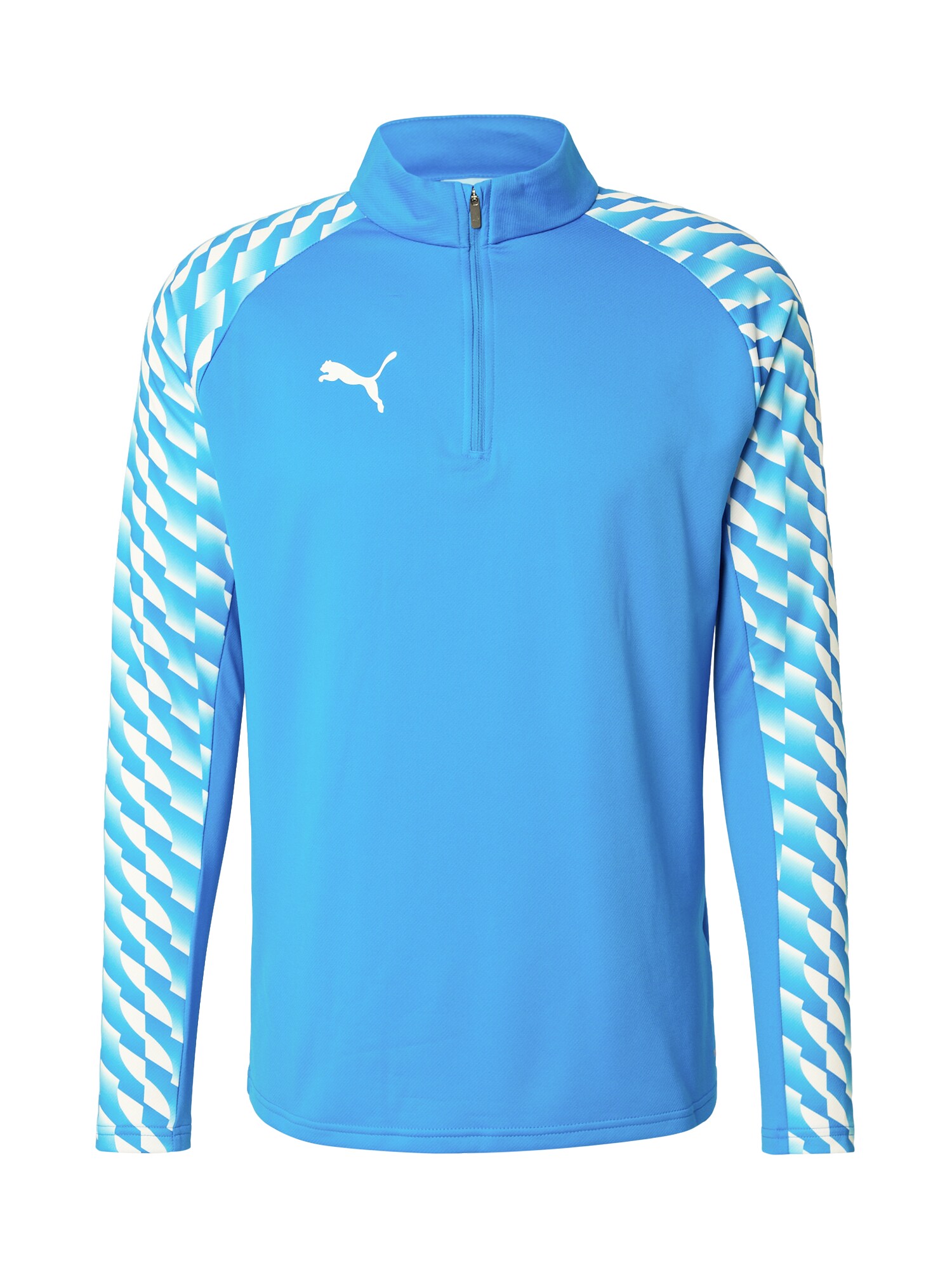 PUMA Funkčné tričko 'TeamLIGA26'  azúrová / biela