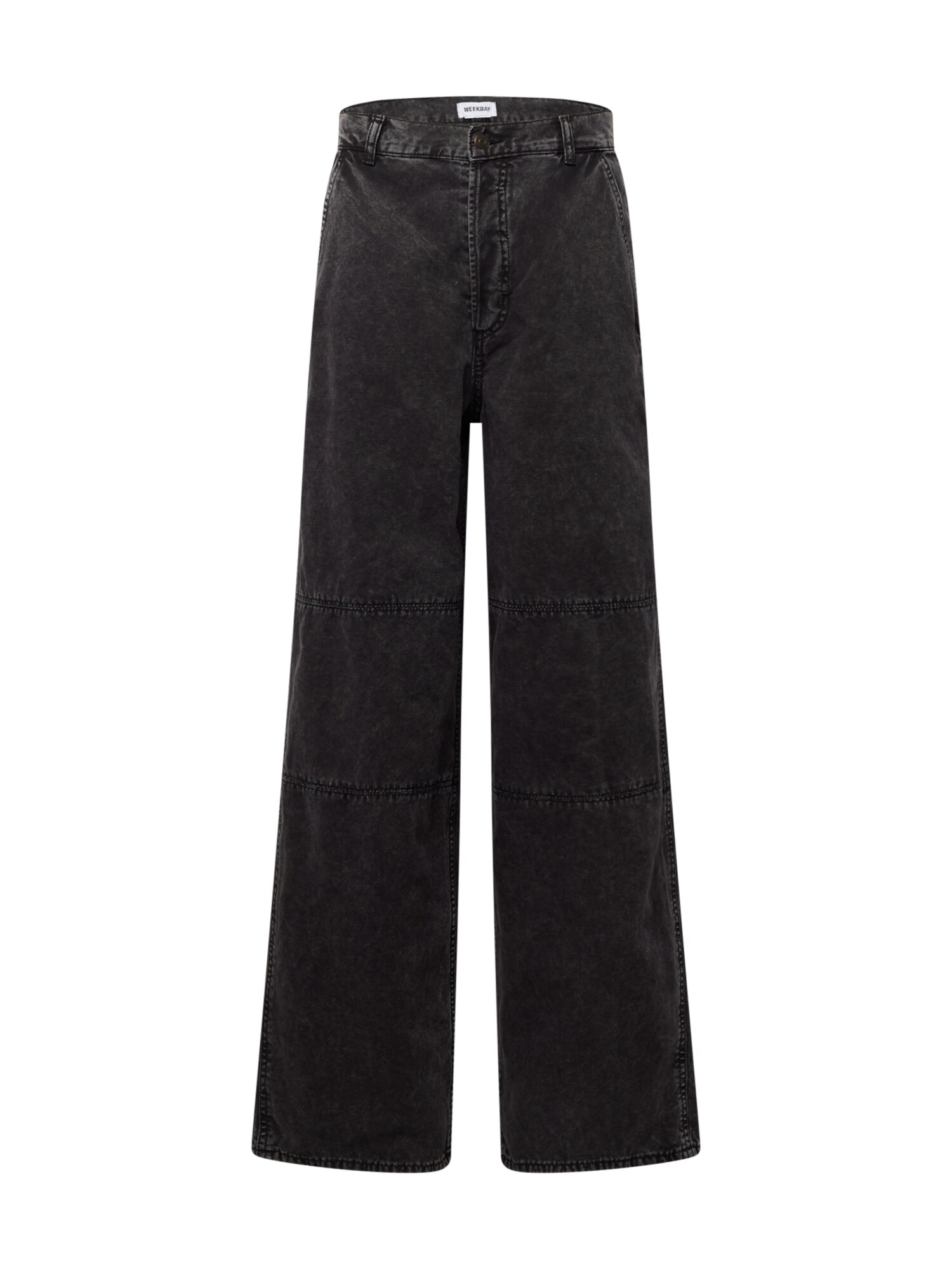 WEEKDAY Nohavice 'Micha'  čierny denim