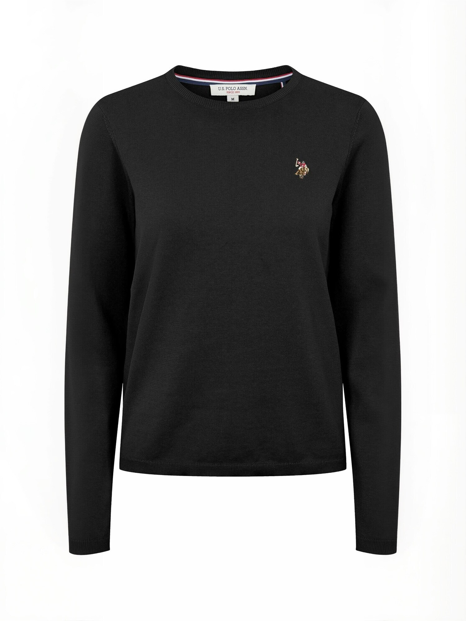 U.S. POLO ASSN. Pulover  UWMie  negru