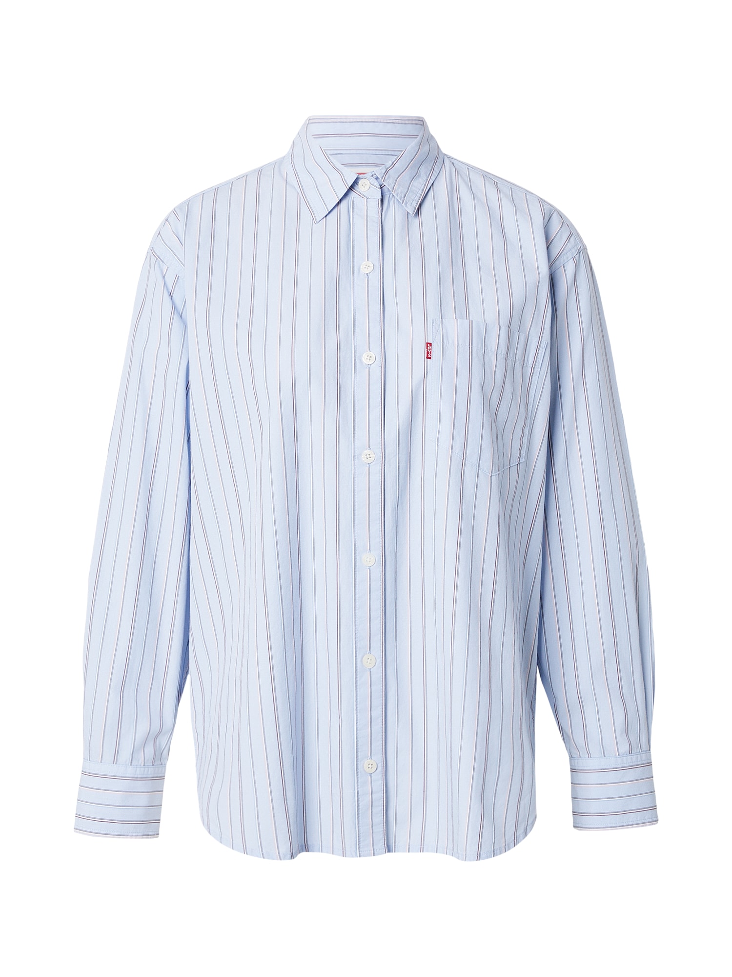 LEVIS ® Bluză Harlie  bleumarin / albastru deschis / rosé / roşu închis