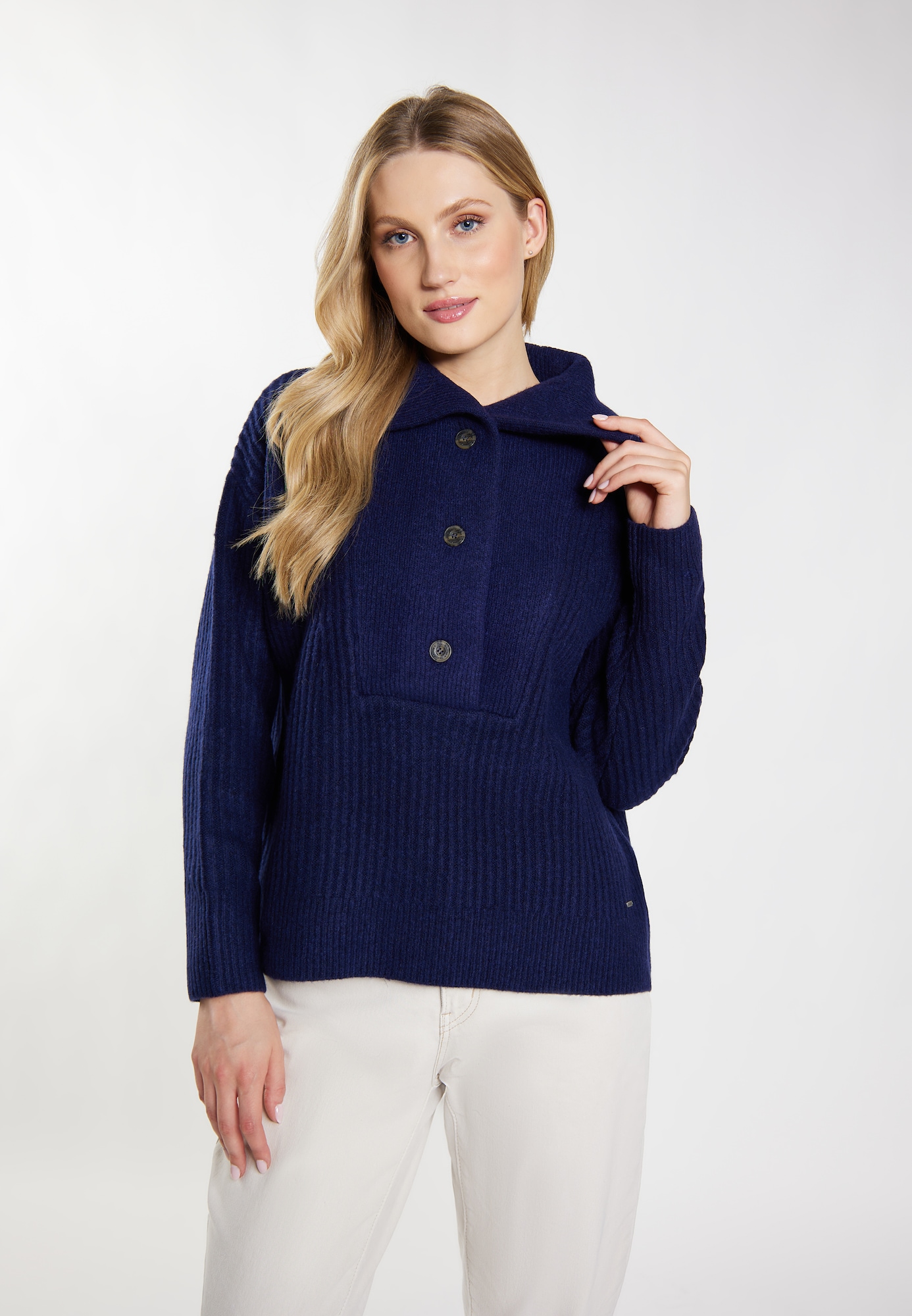 Thumbnail - DreiMaster Vintage Pullover Incus