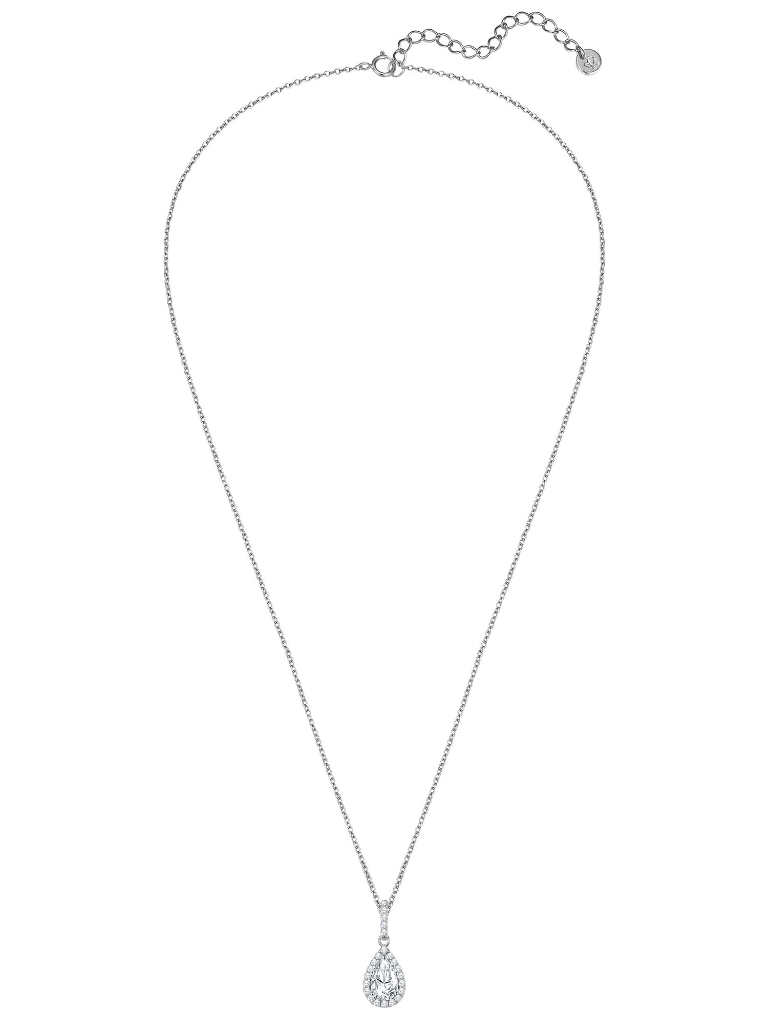 Glanzstücke München Collana  argento / bianco