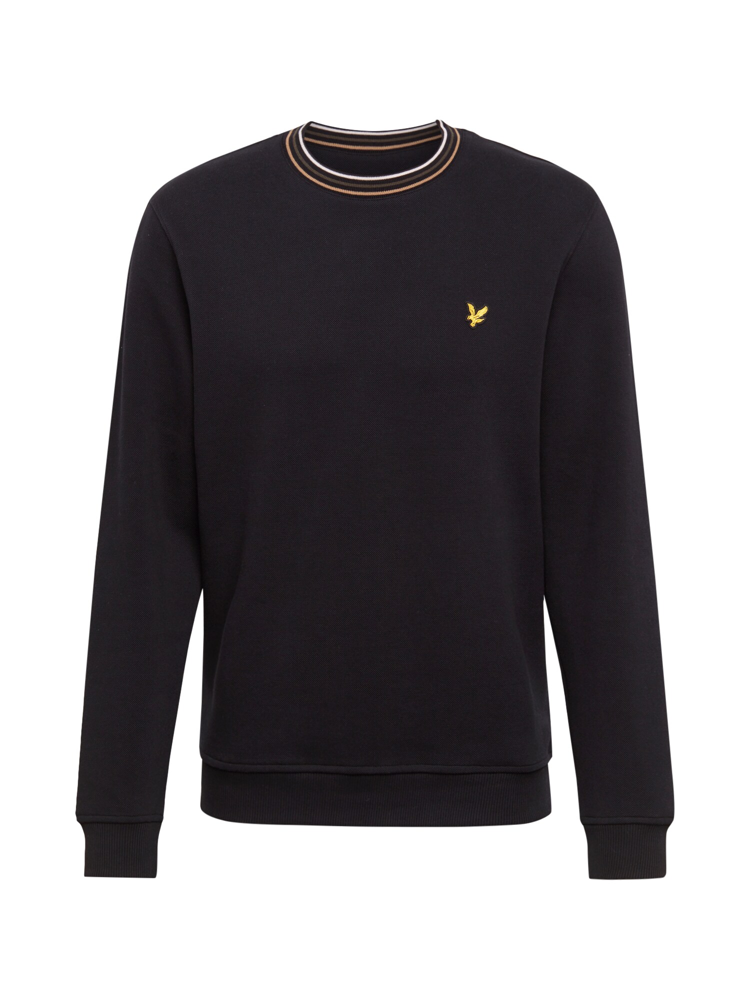 Lyle & Scott Megztinis be užsegimo  juoda / balta
