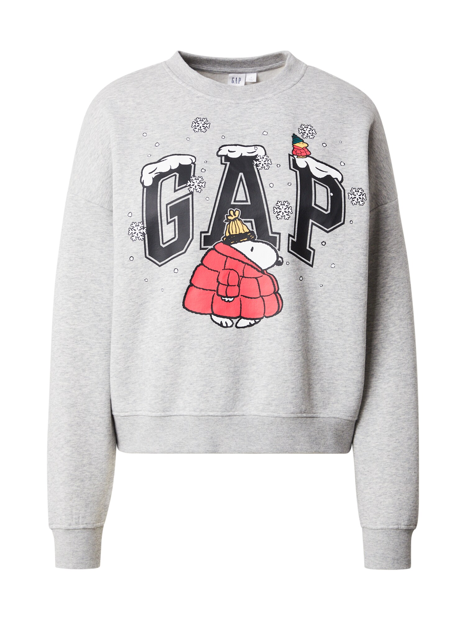 GAP Bluză de molton  galben curry / gri / roșu / negru