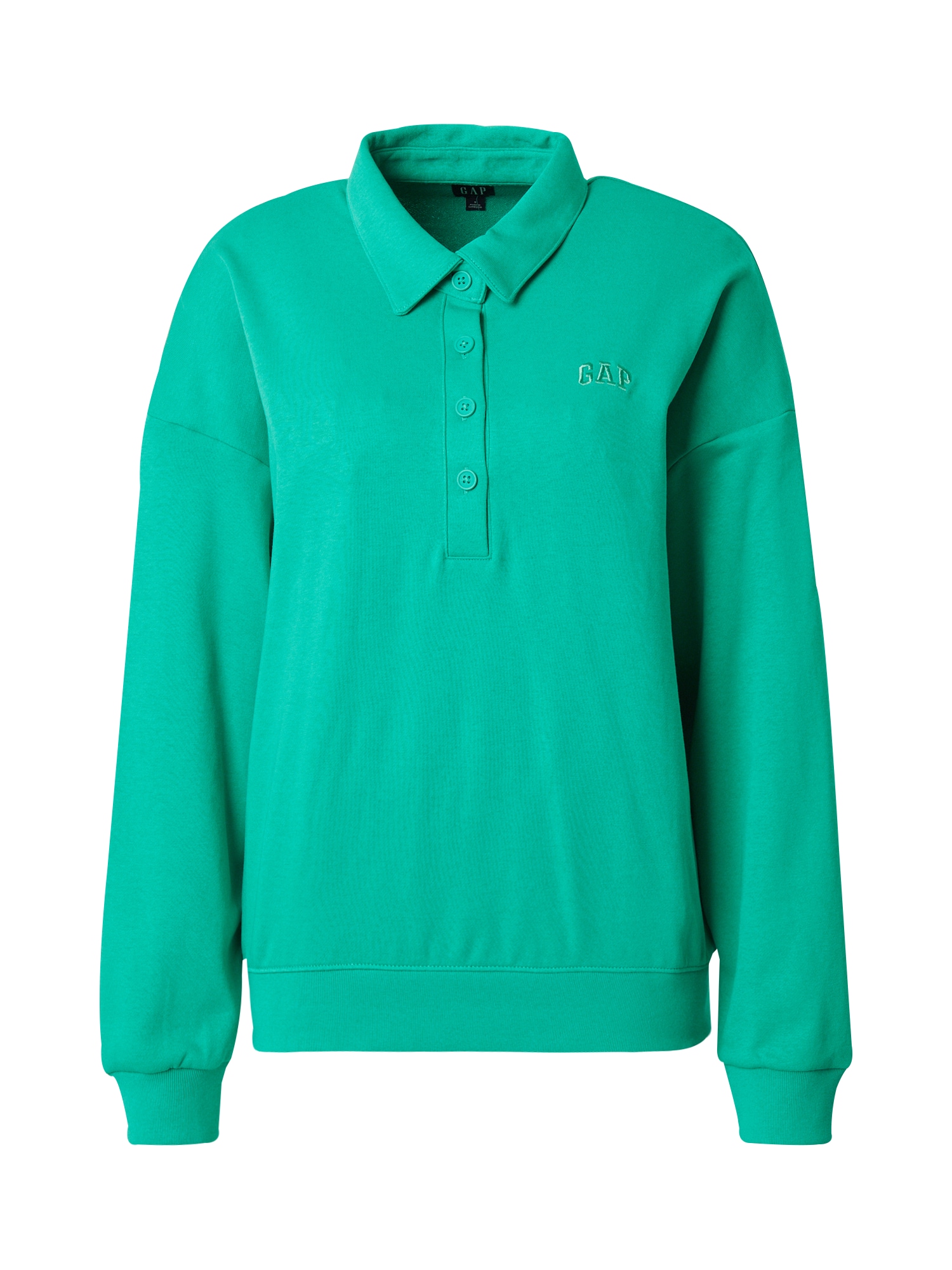 GAP Sweater majica  smaragdno zelena