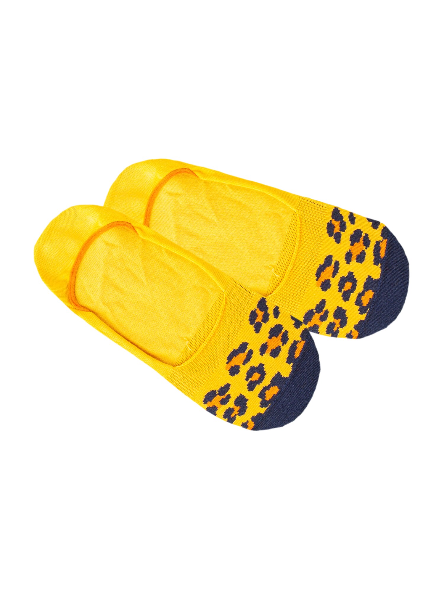 DillySocks Kojinaitės 'IN20-09 Hidden Cheetah'  mėlyna / geltona / oranžinė