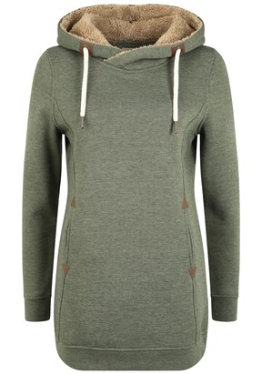 Oxmo Sweatshirt ‘Vicky’ Antraciet / Groen / Pastelgroen