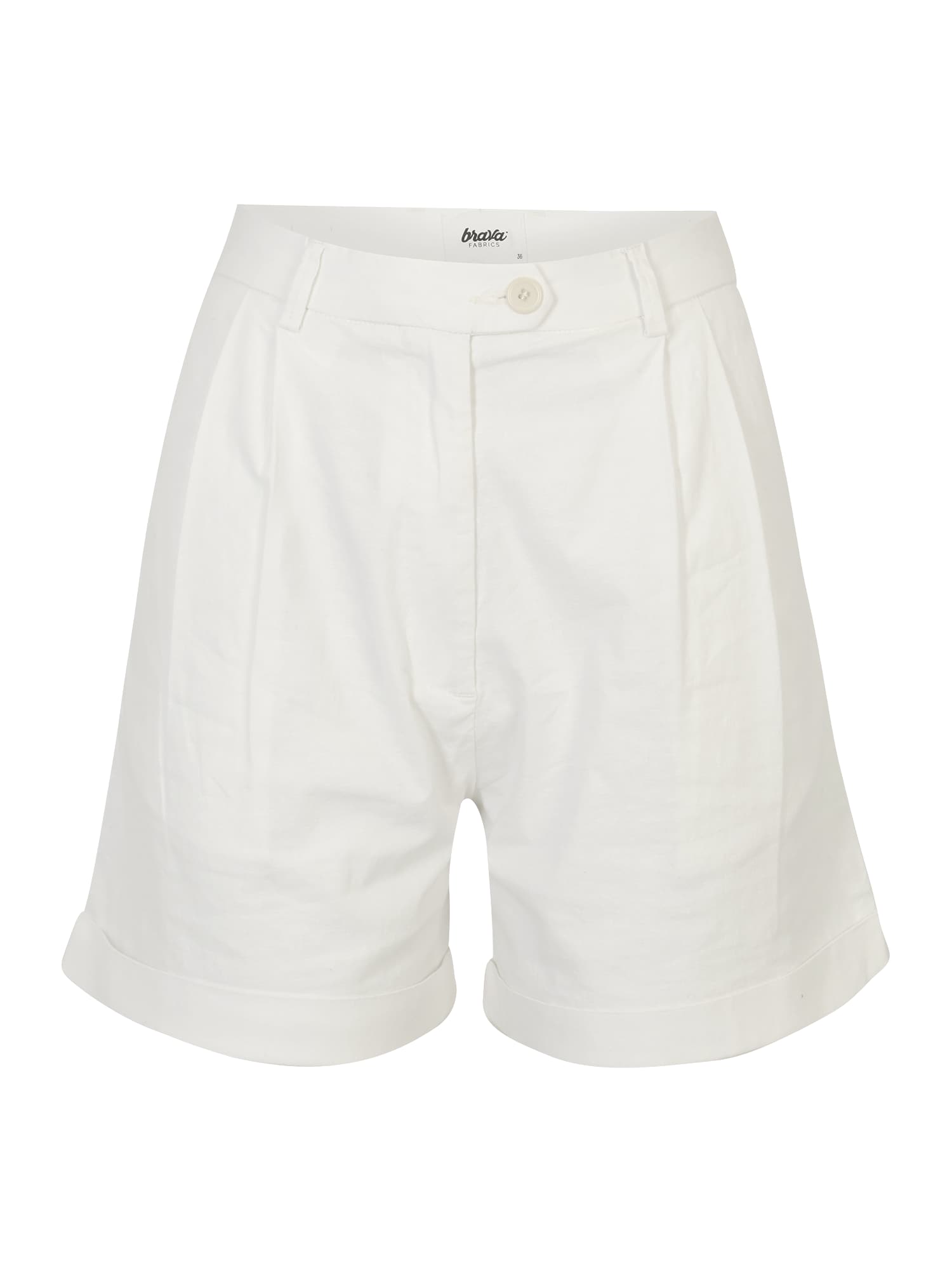 Brava Fabrics Pantaloni cutați  alb natural
