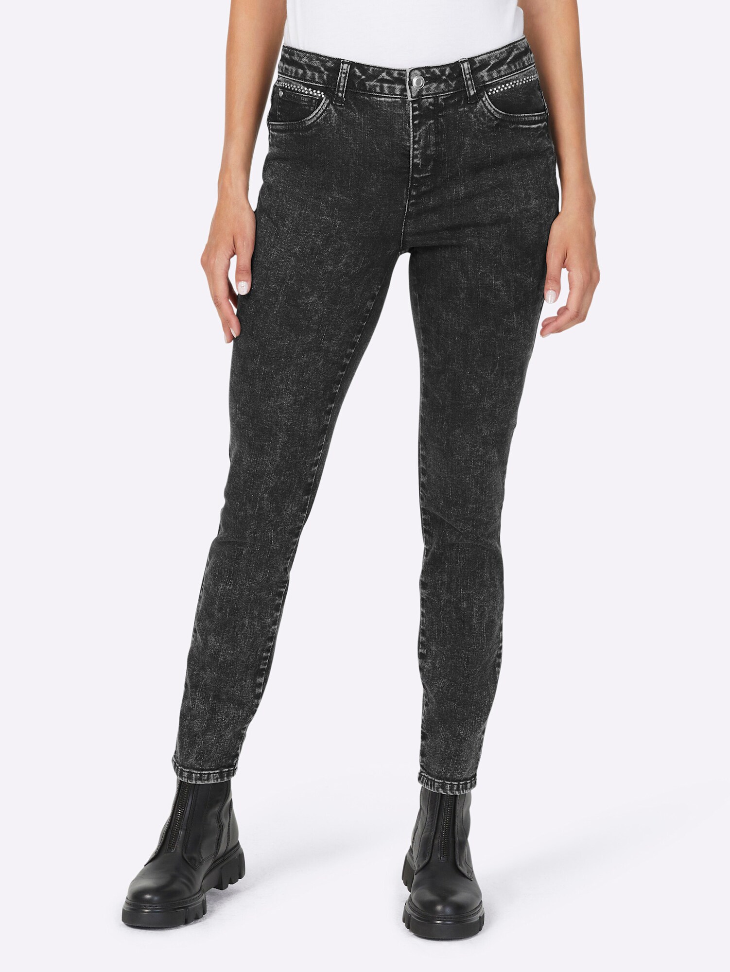 heine Jeans  negru denim