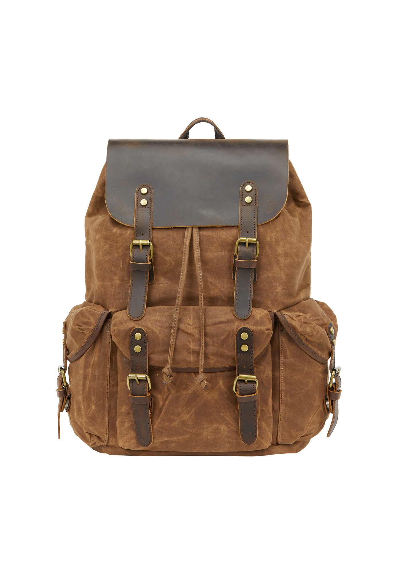 DreiMaster Vintage Rucsac  maro / negru