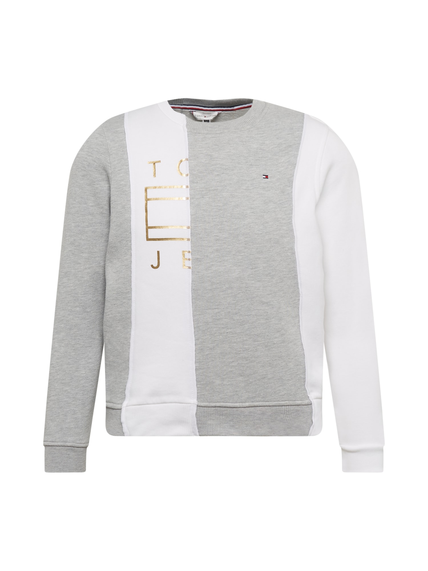 Tommy Remixed Sweatshirt  ouro / acinzentado / vermelho / branco