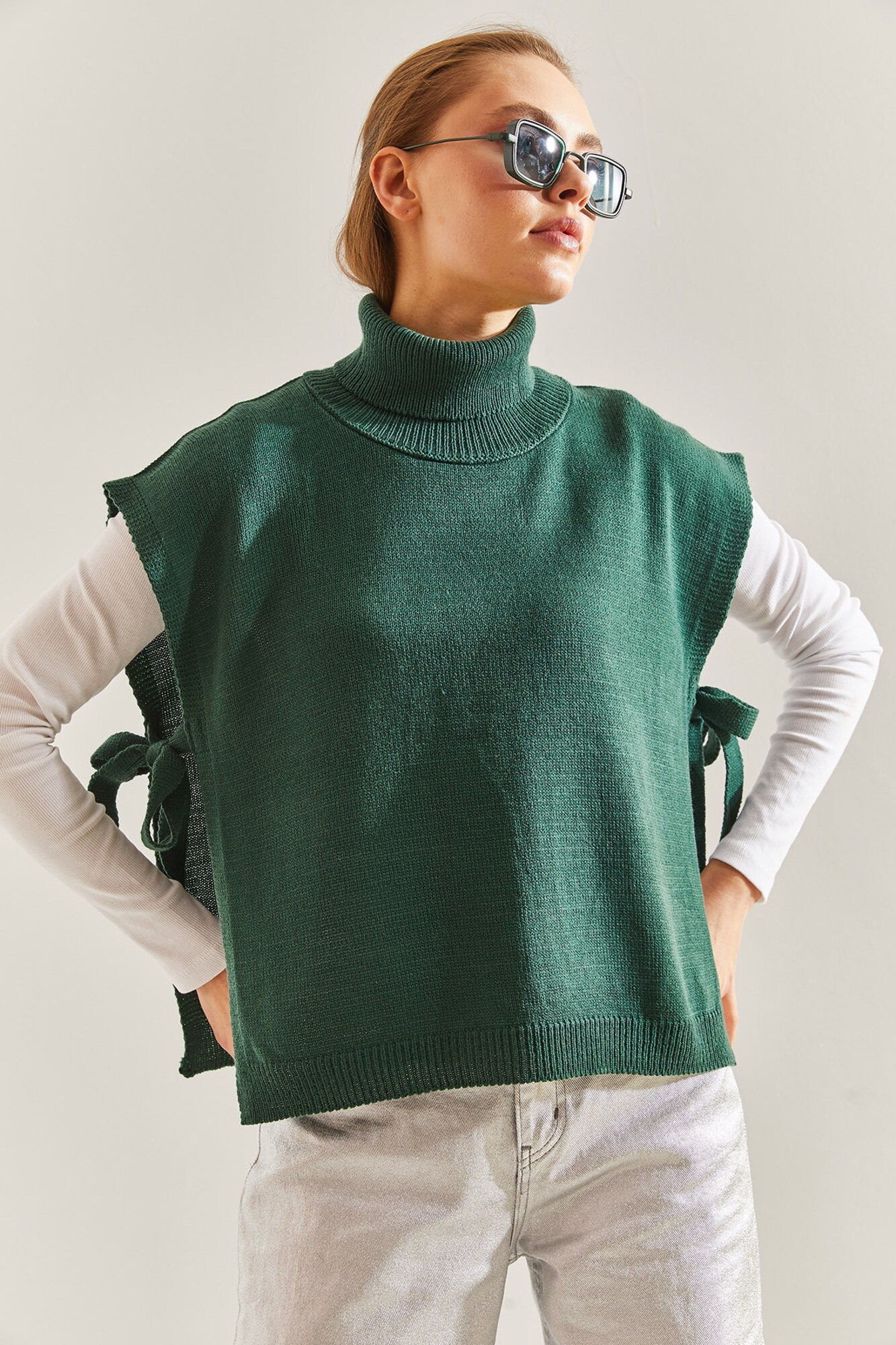 Bianco Lucci Pulover verde