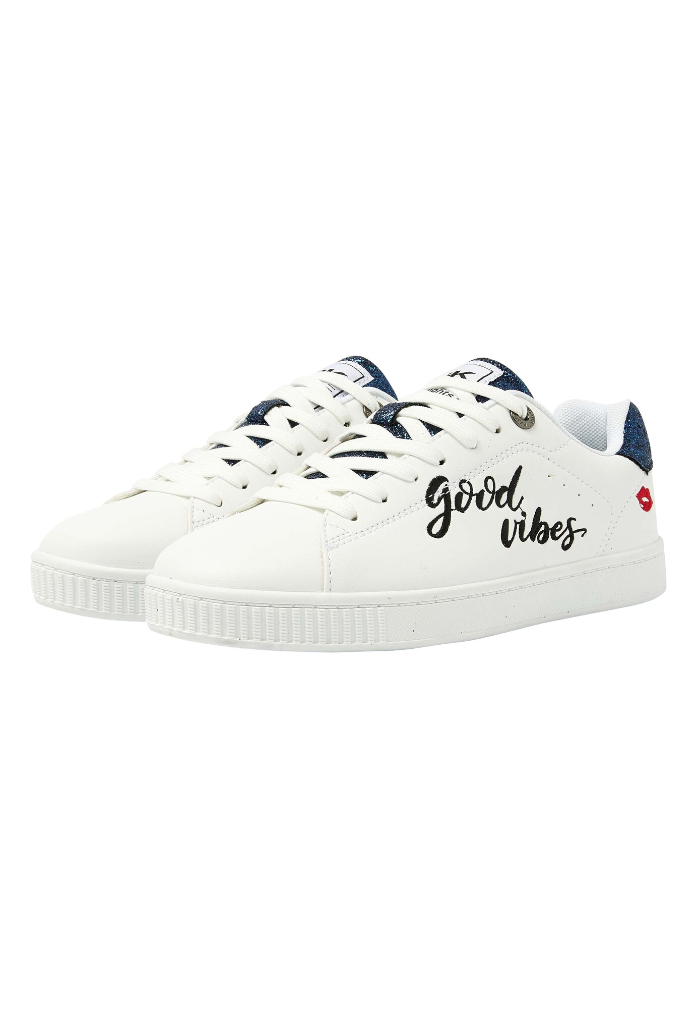 BRITISH KNIGHTS Zapatillas deportivas bajas 'Mist'  navy / rojo fuego / negro / blanco – imagen 4
