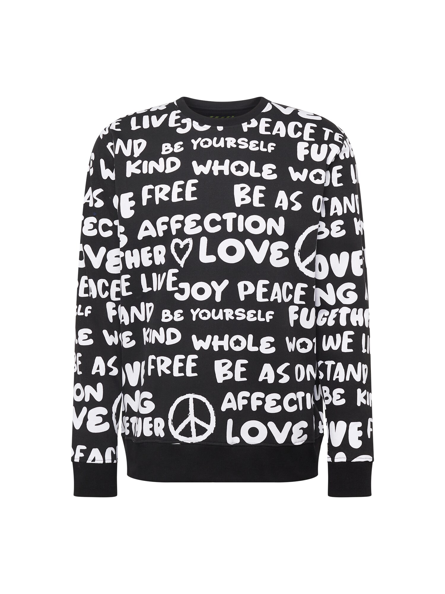 Urban Threads Sweatshirt  preto / branco