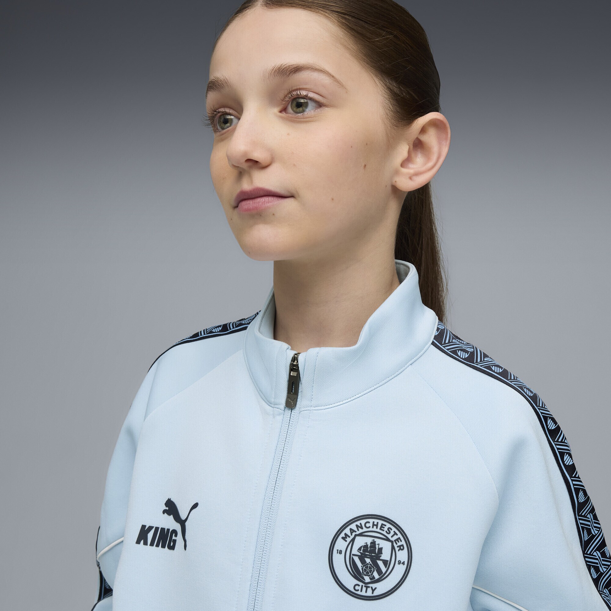 Thumbnail - PUMA Sportsweatjacke Manchester City King Anthem