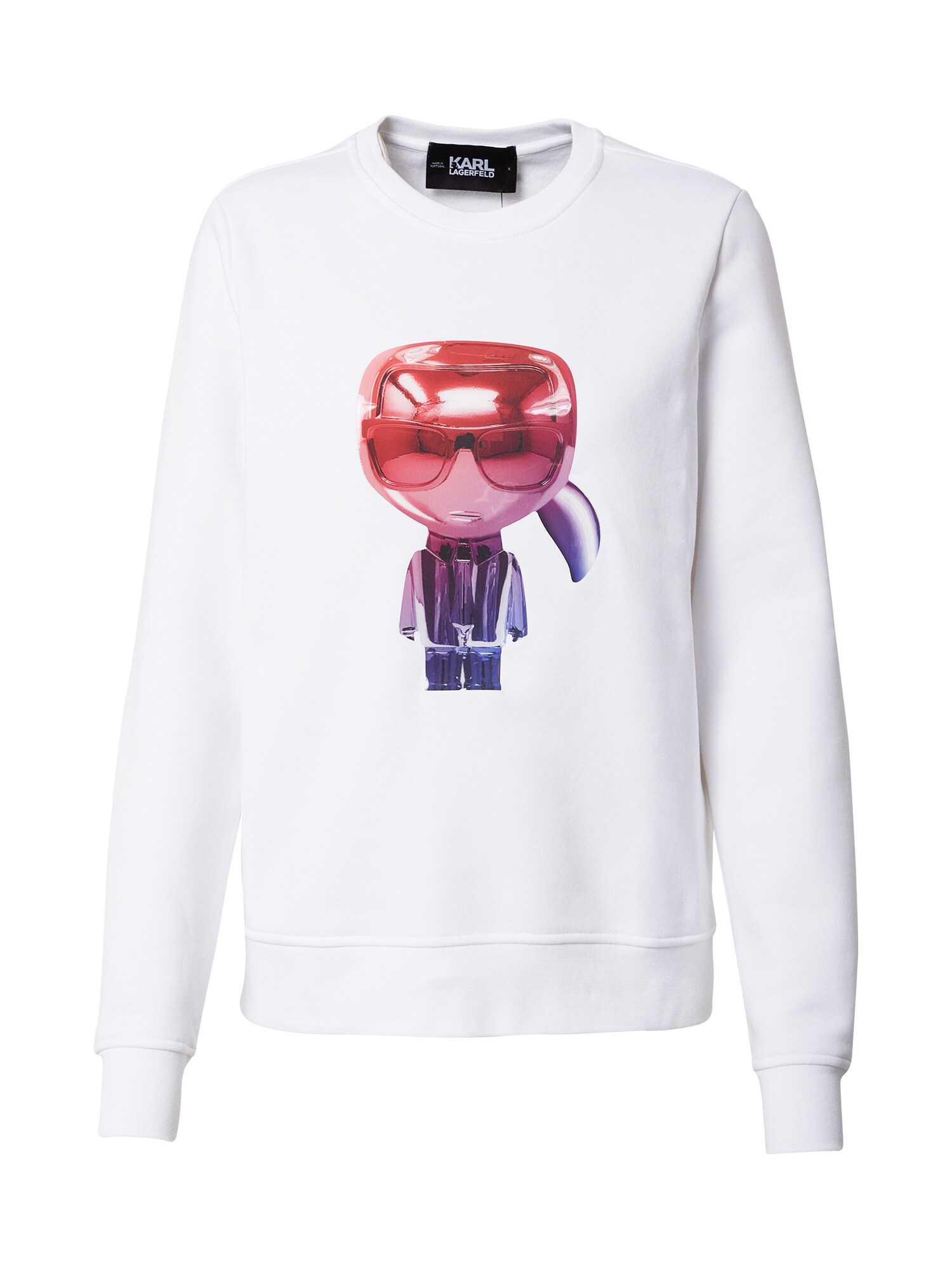 Karl Lagerfeld Megztinis be užsegimo  balta / mišrios spalvos