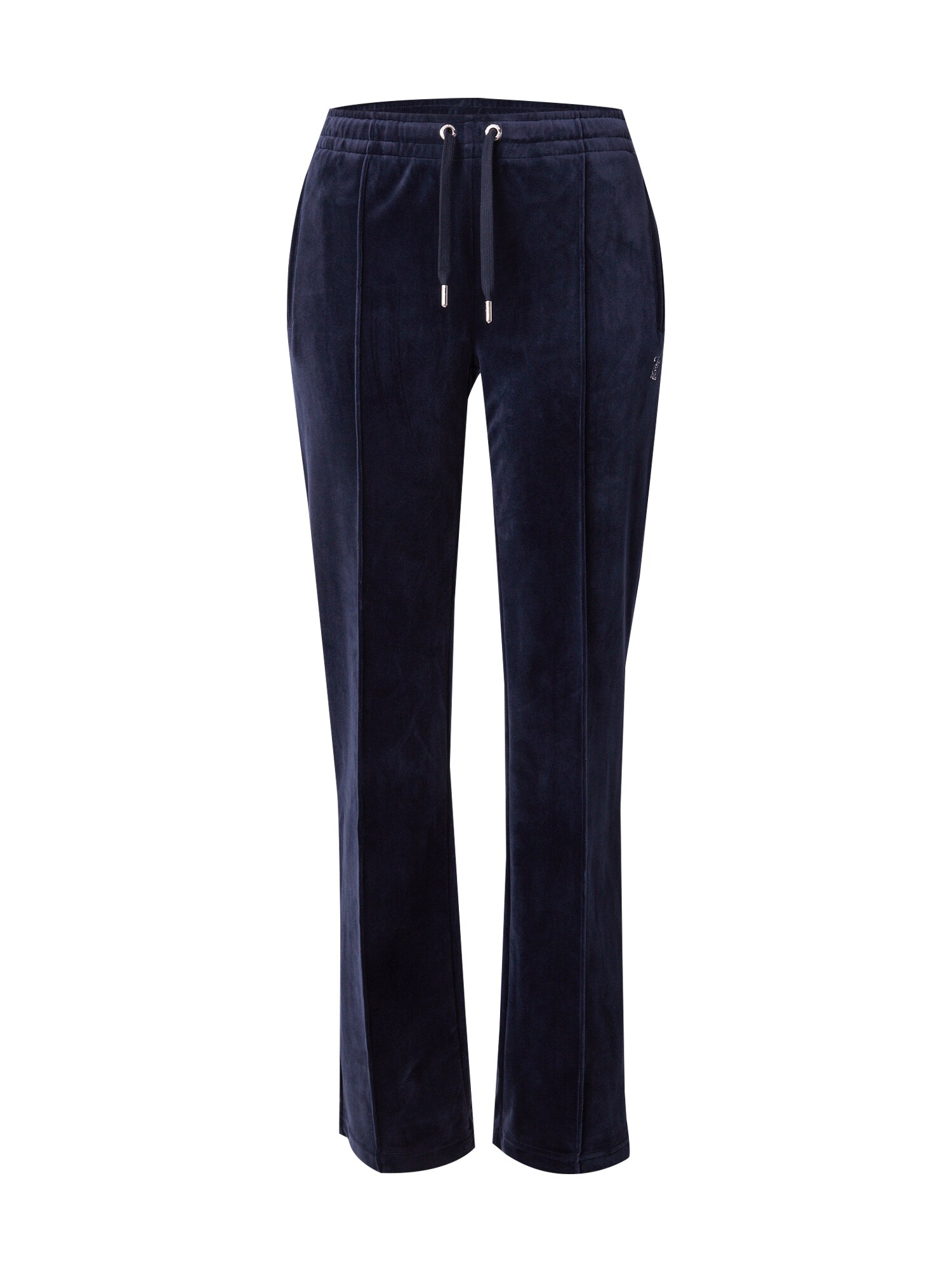 Juicy Couture Pantaloni 'Tina'  albastru marin / argintiu